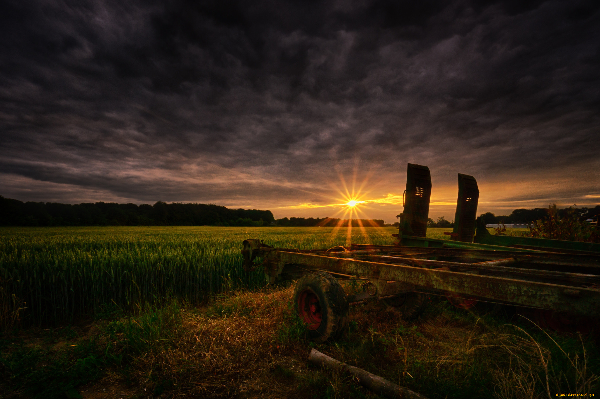 природа, восходы, закаты, простор