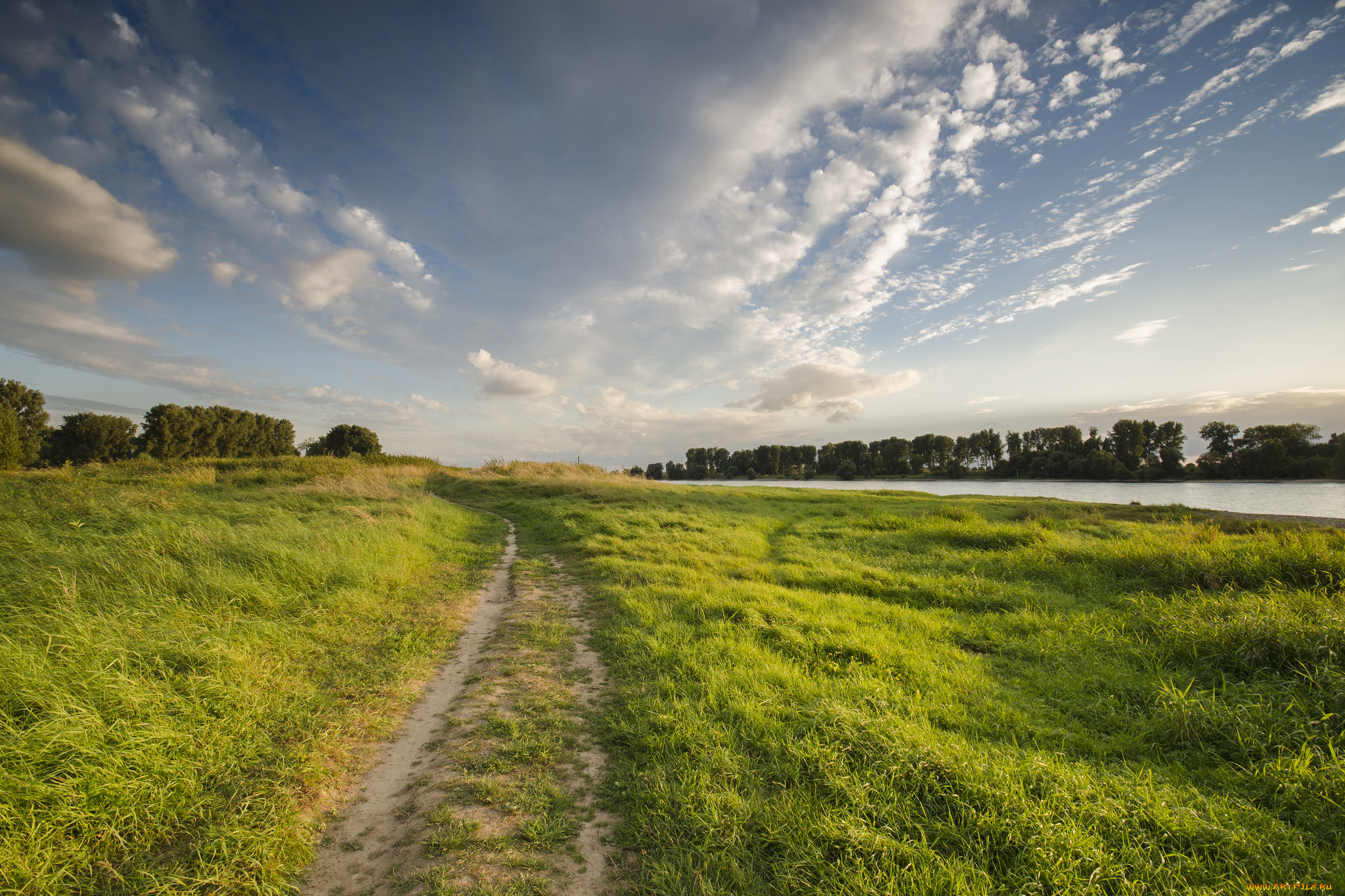 природа, дороги, простор