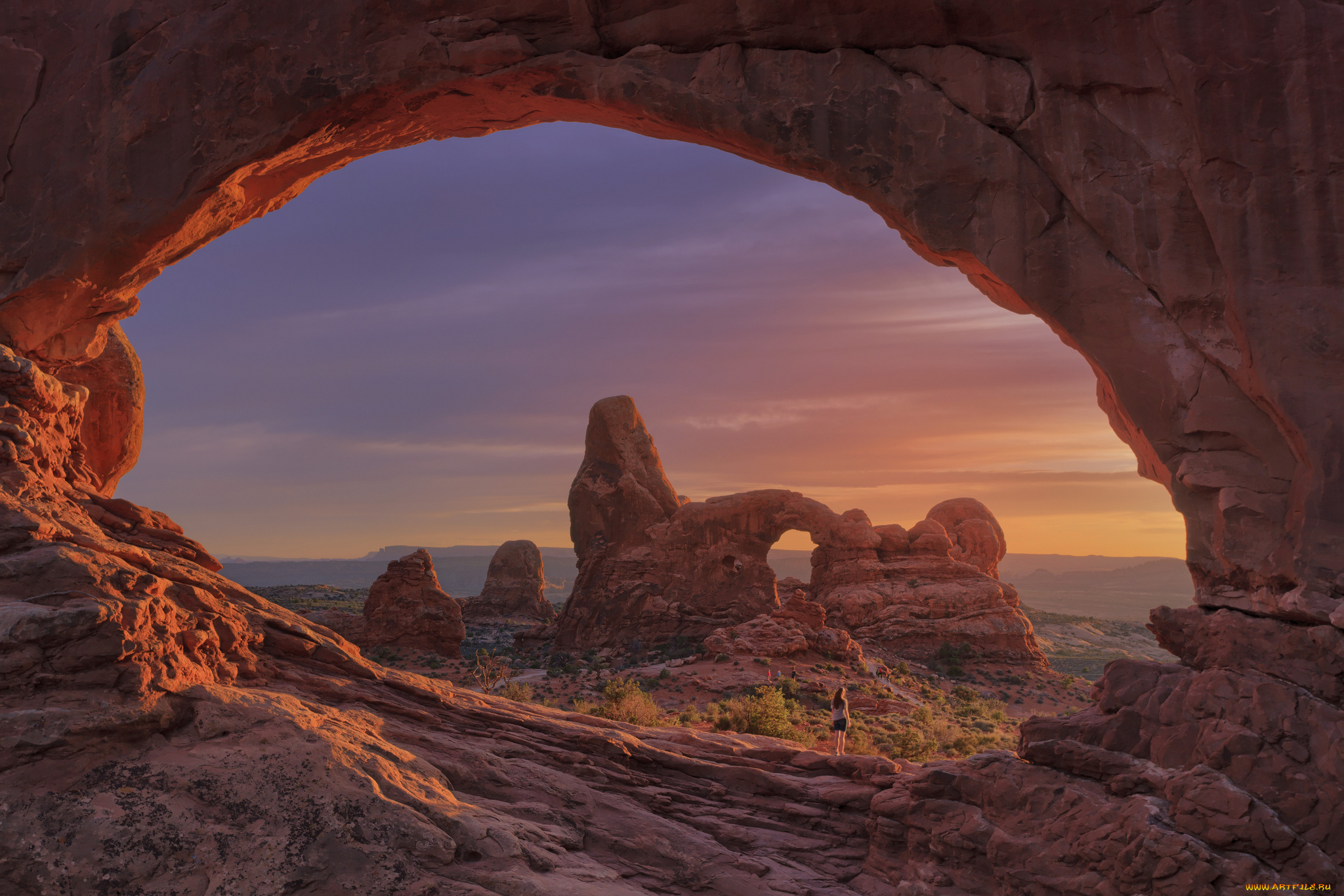 природа, горы, простор