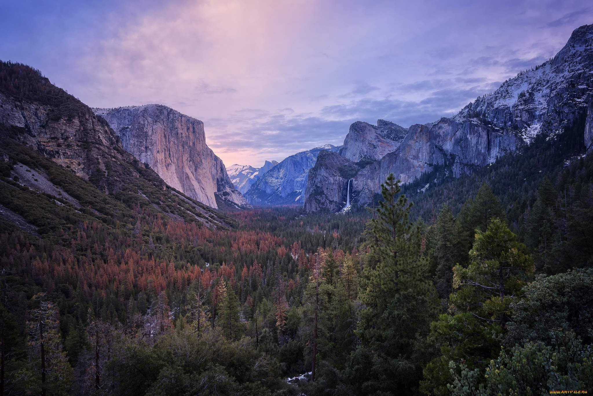 природа, горы, простор