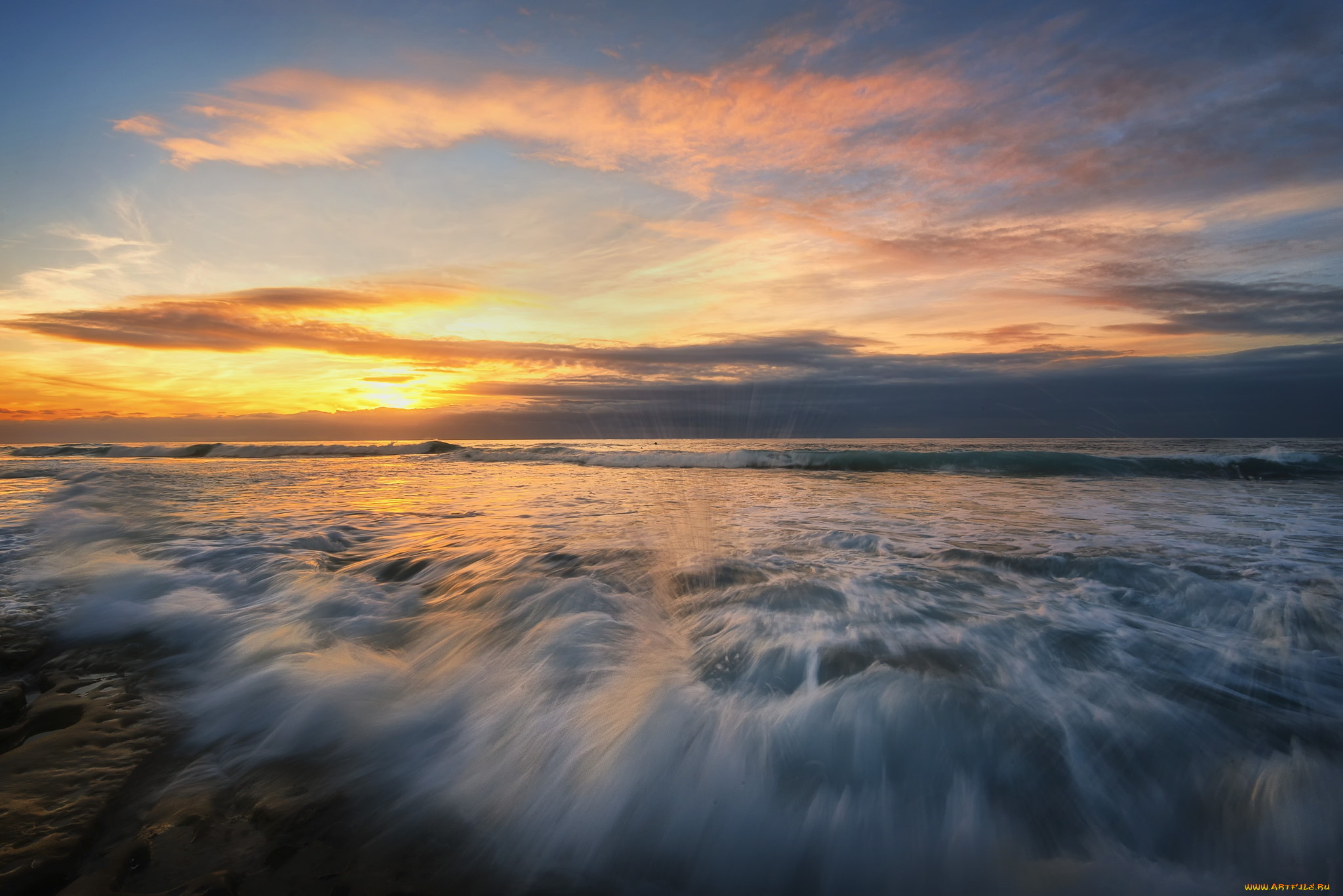 природа, восходы, закаты, простор