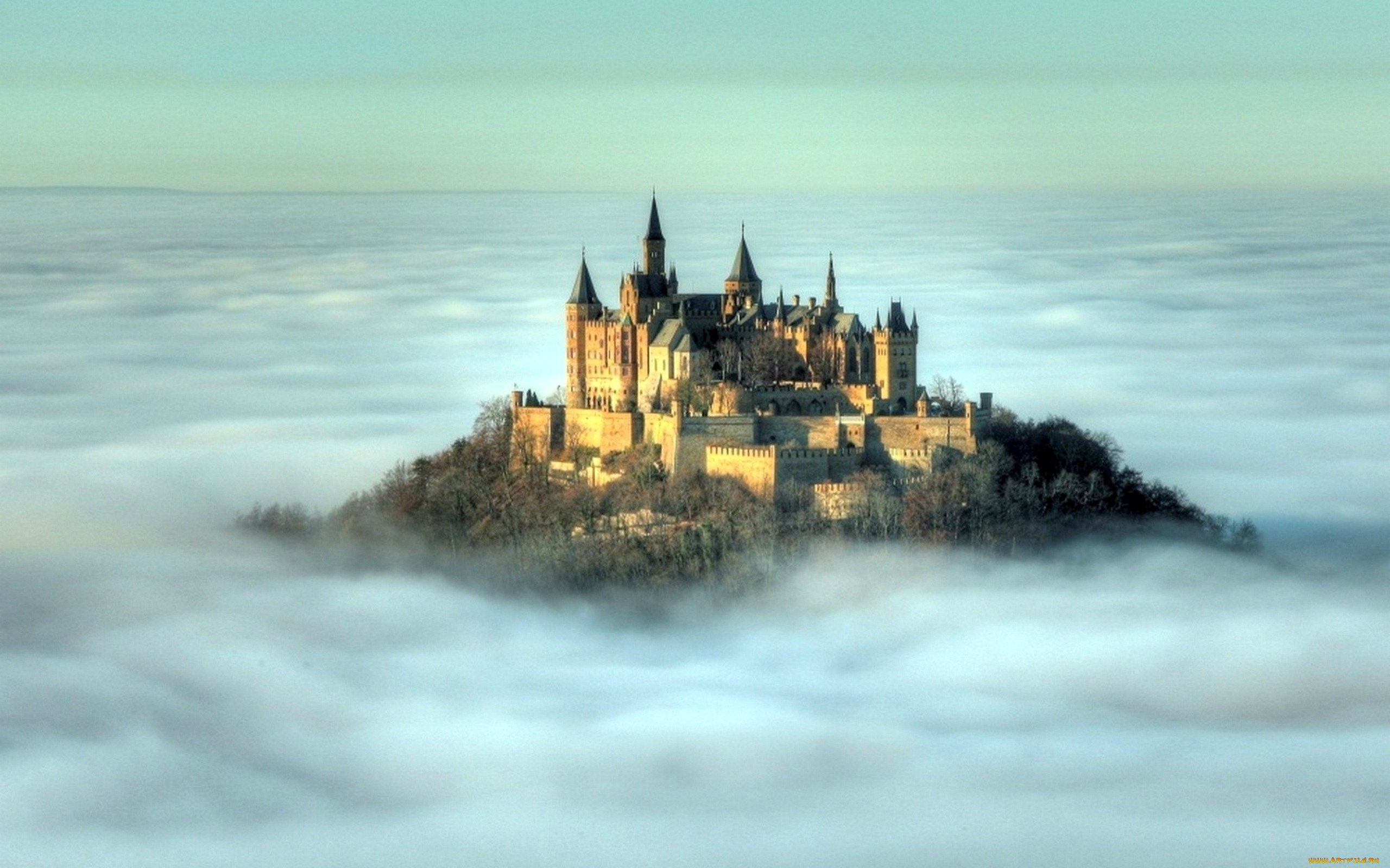 hohenzollern, castle, города, замки, германии, hohenzollern, castle