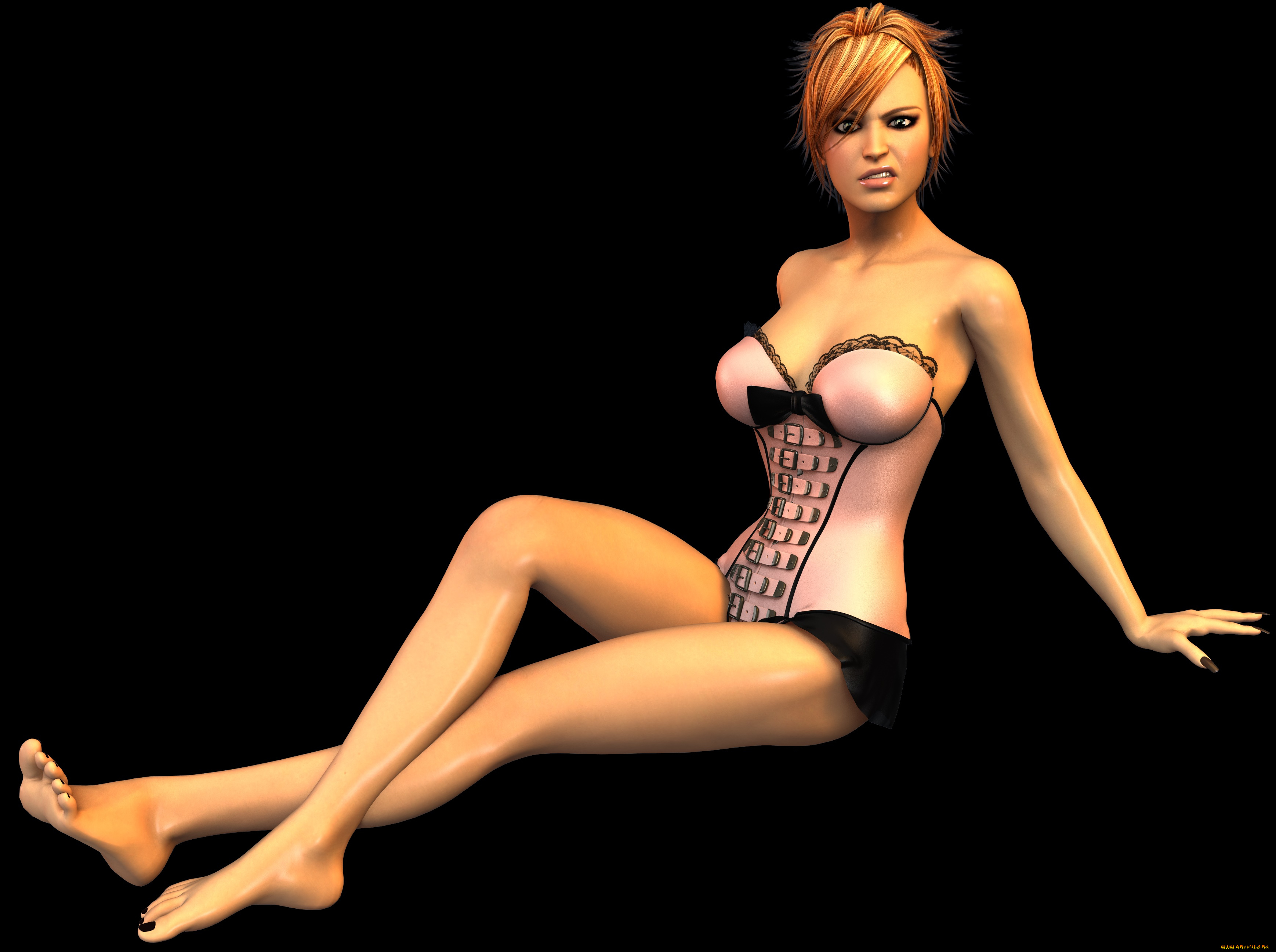 3д, графика, люди, , people, взгляд, девушка, фон