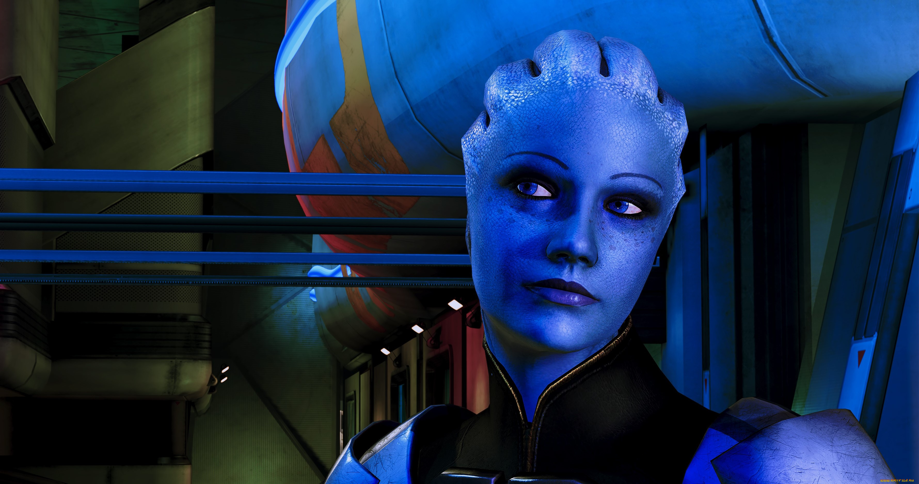 3д, графика, фантазия, , fantasy, девушка, взгляд, фон