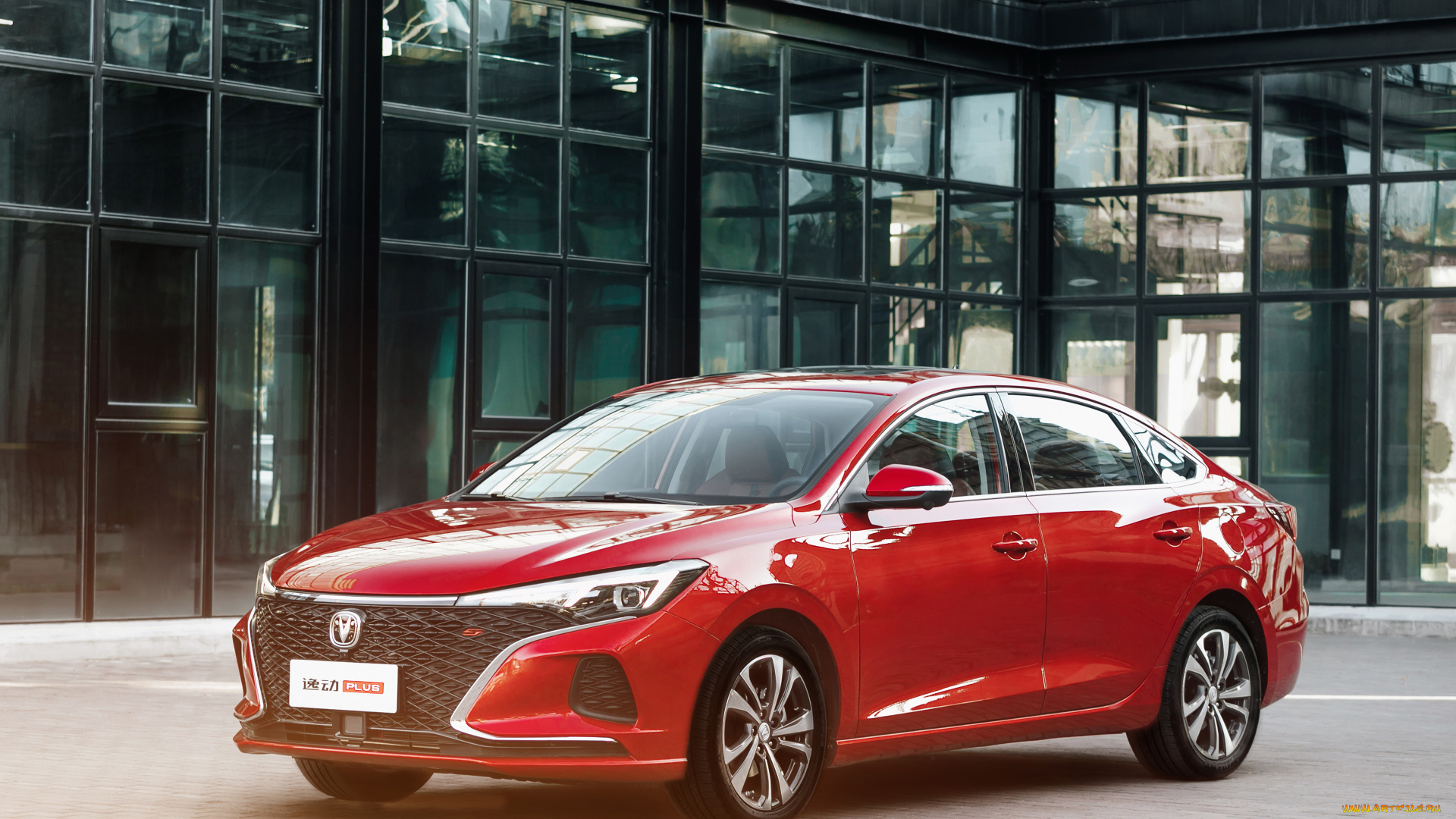 2020, changan, eado, plus, s, автомобили, changan, eado, plus, s, 4k, улица, 2020, года, электромобили, китайские, красный, город