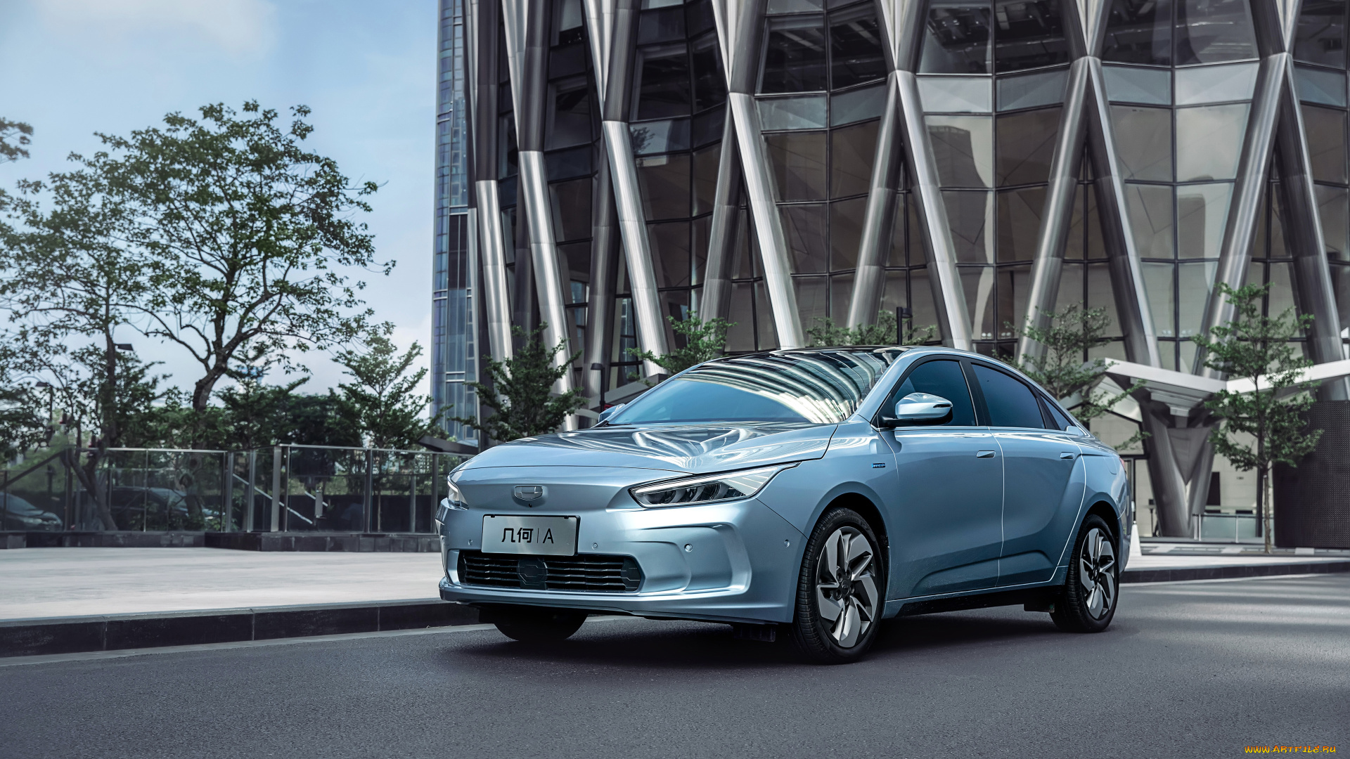 2020, geely, geometry, a, автомобили, geely, geometry, a, 4k, электромобиль, машины, 2020, года, ge11, китайские, седан