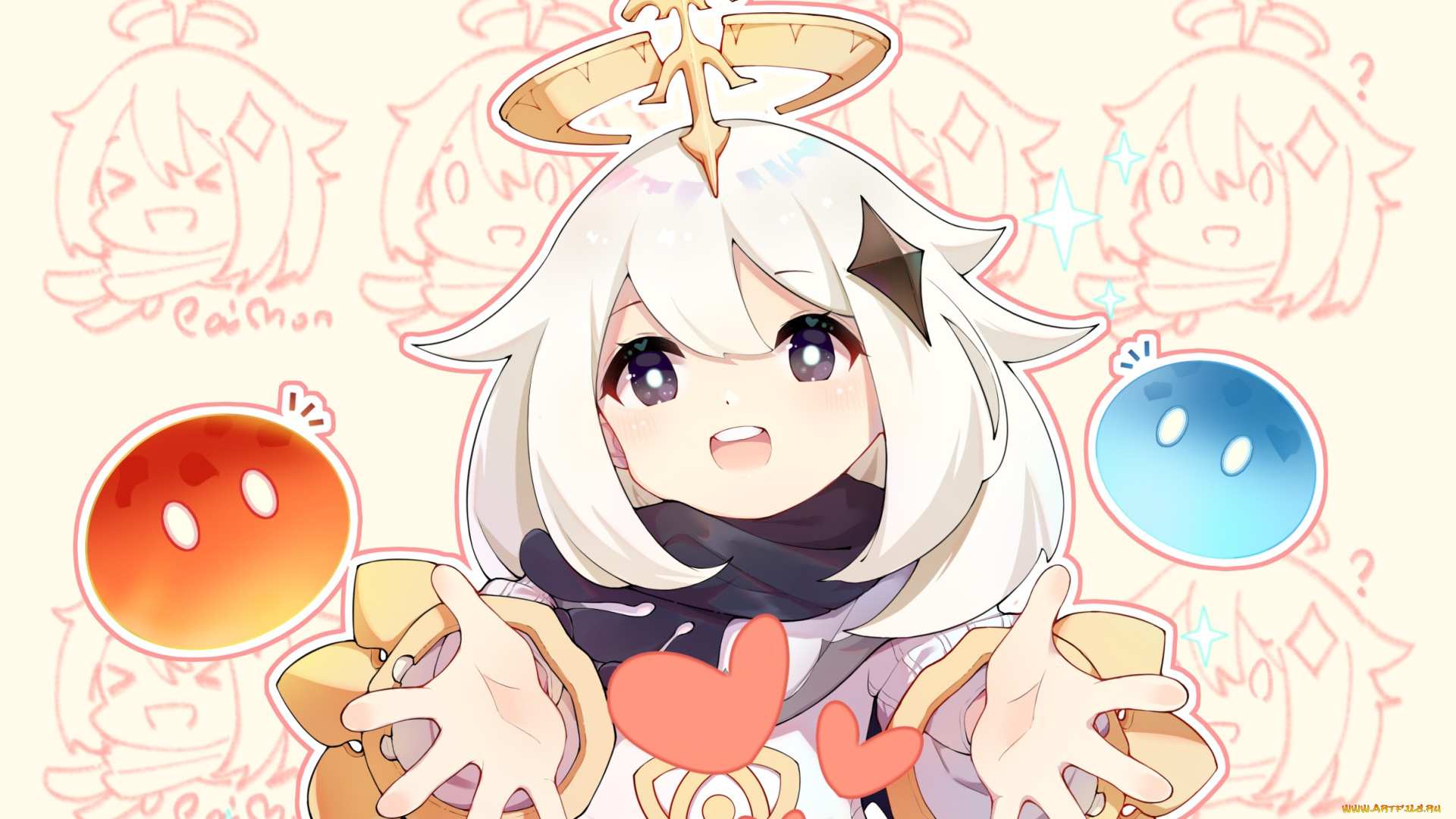 аниме, genshin, impact, genshin, impact