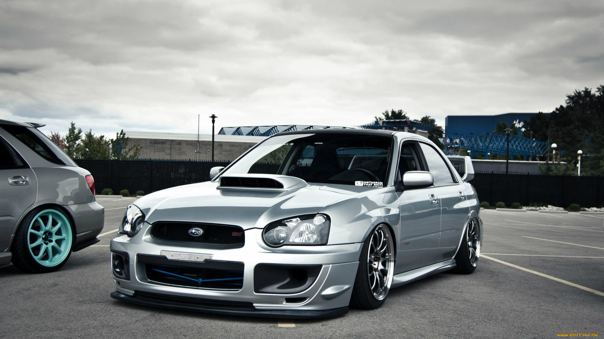 автомобили, subaru, impreza, sti