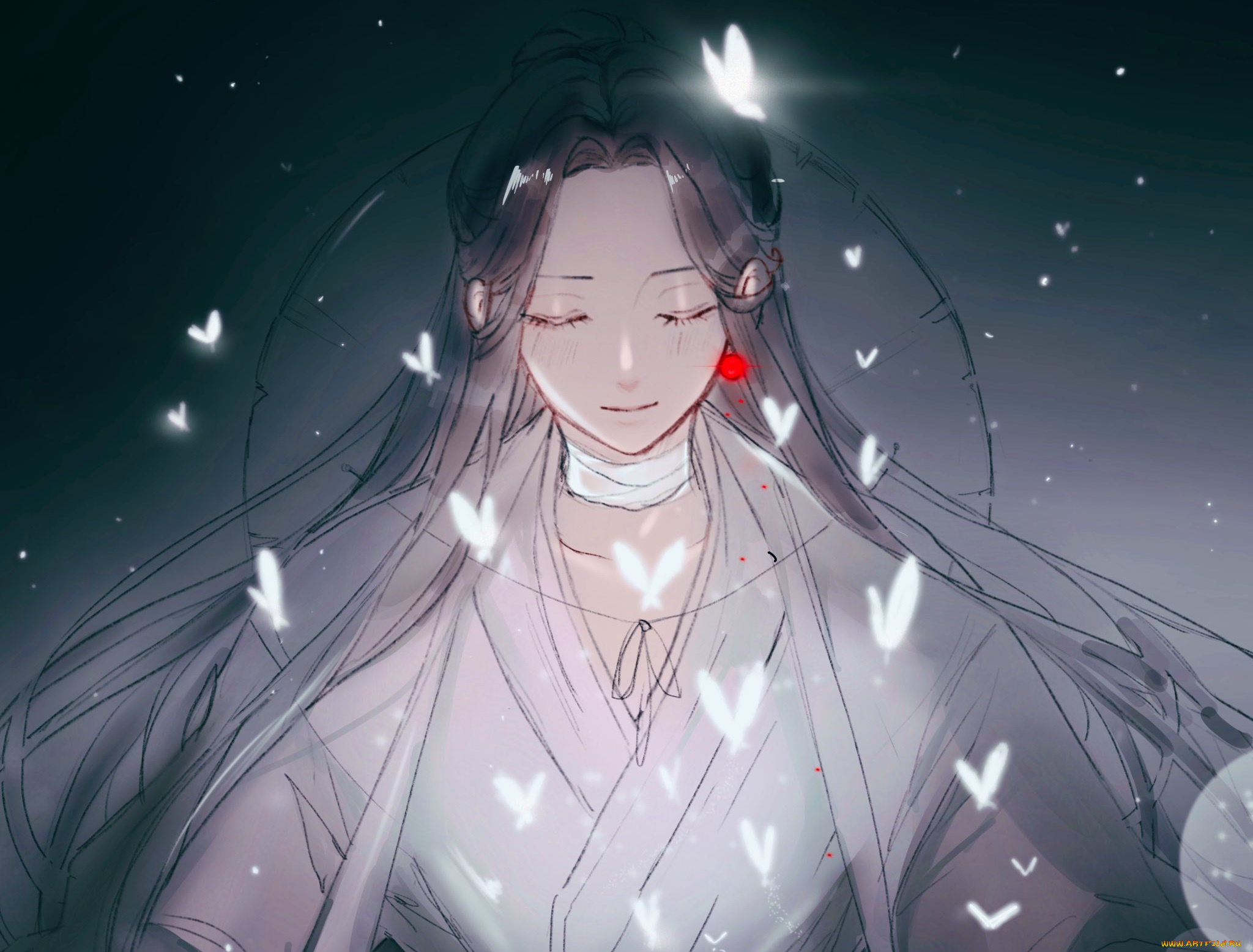 аниме, tian, guan, ci, fu, благословение, небожителей, tian, guan, ci, fu, мосян, тунсю