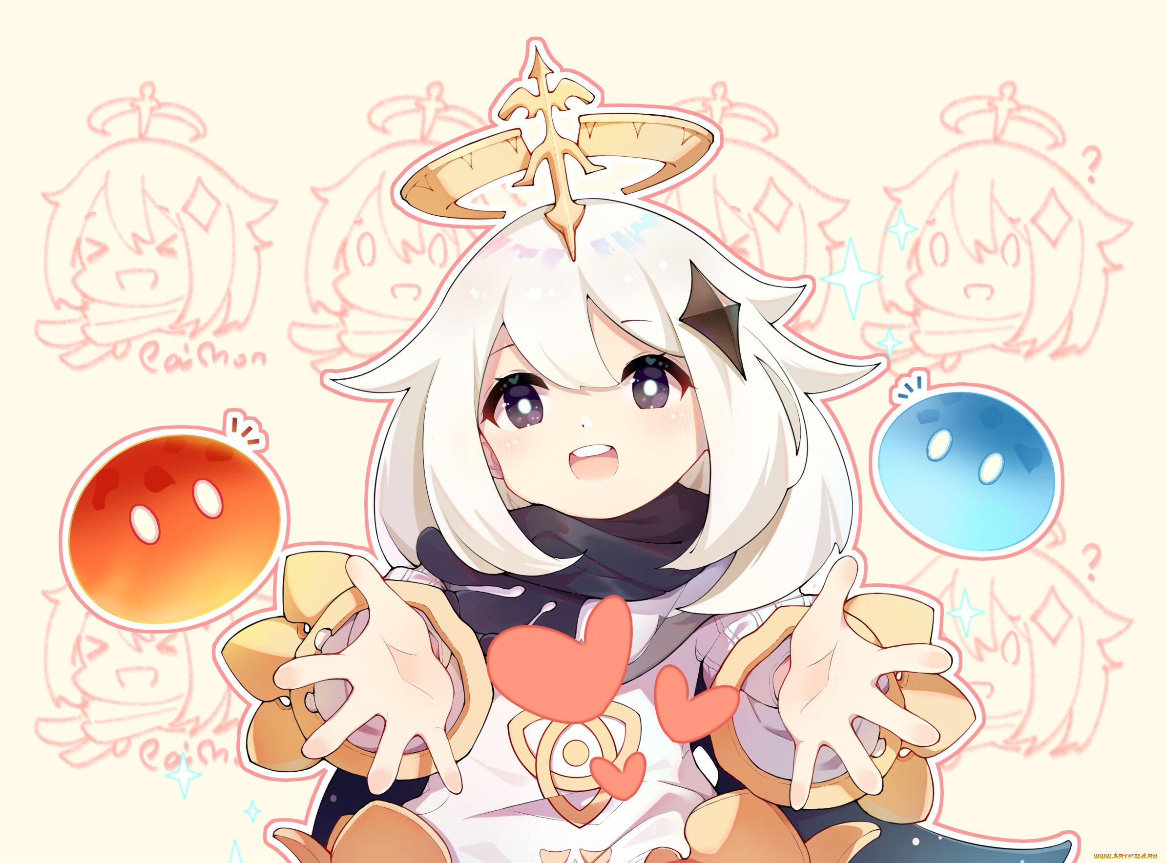 аниме, genshin, impact, genshin, impact