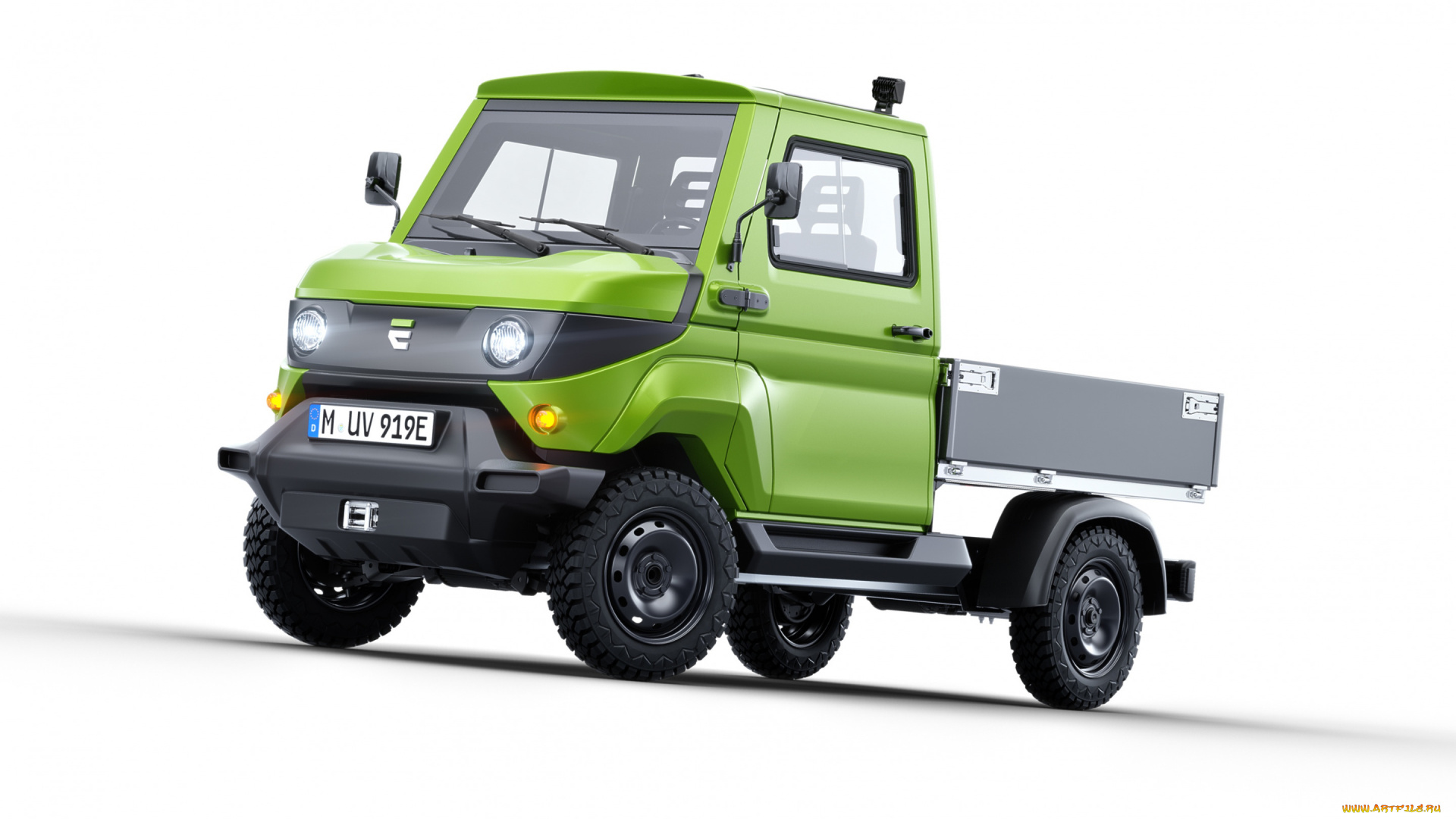 автомобили, -unsort, evum, acar, двухмоторный, электрический, грузовичок, motors, немецкая, компания