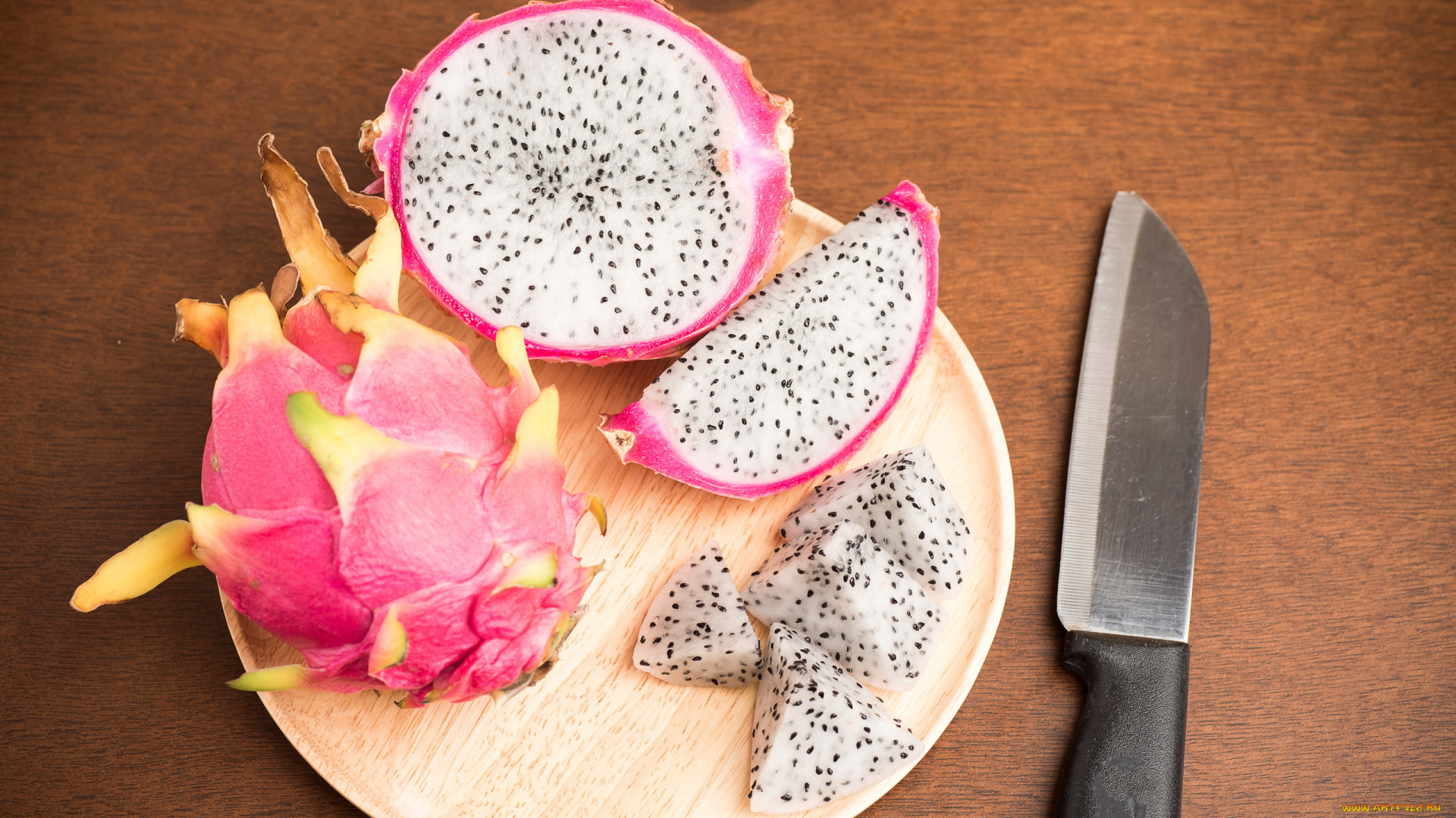 еда, питахайя, экзотический, фрукт