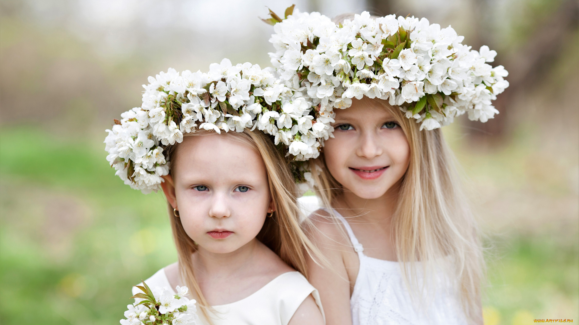 разное, дети, девочки, венки