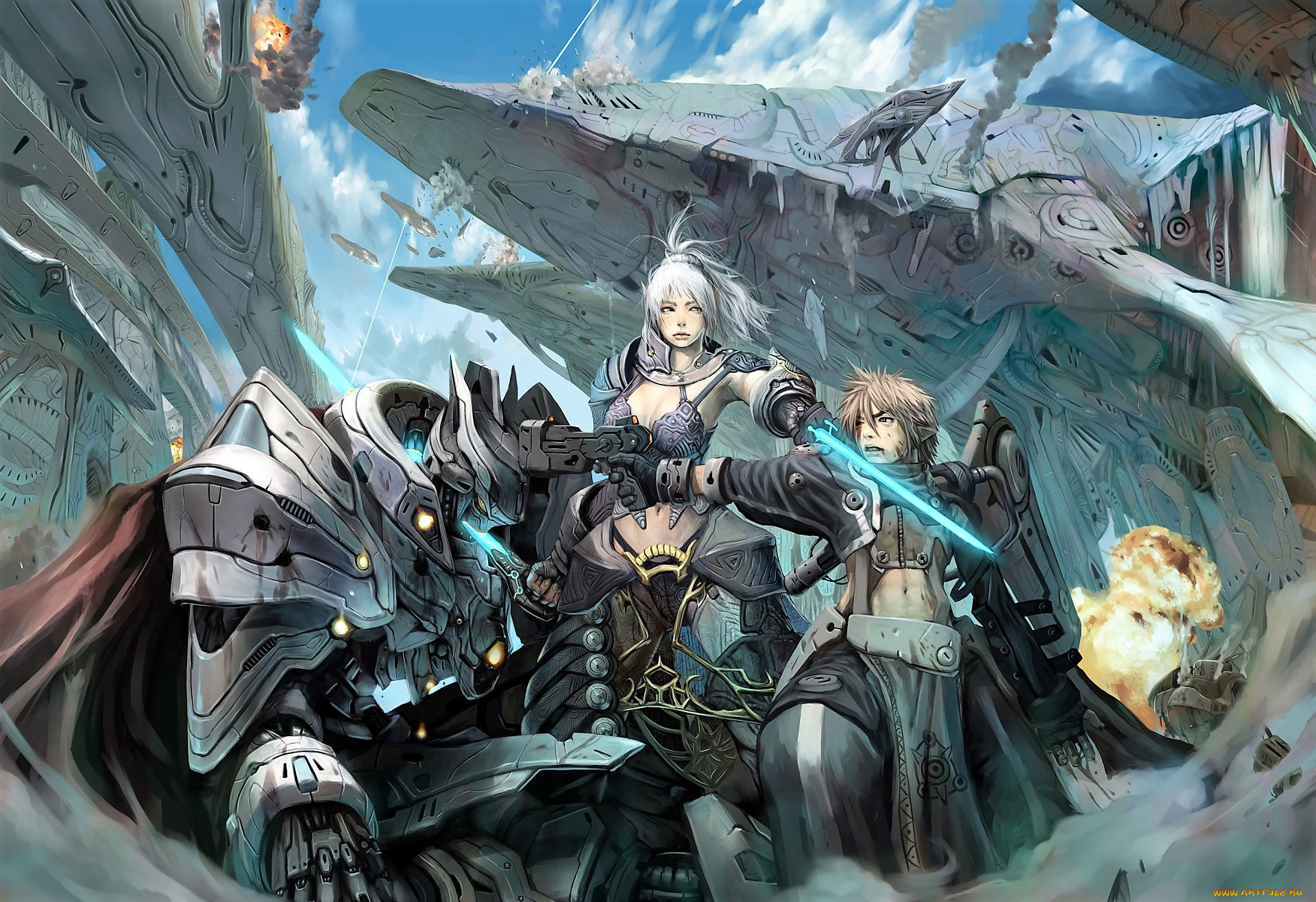 видео, игры, rf, online, персонажи, техника