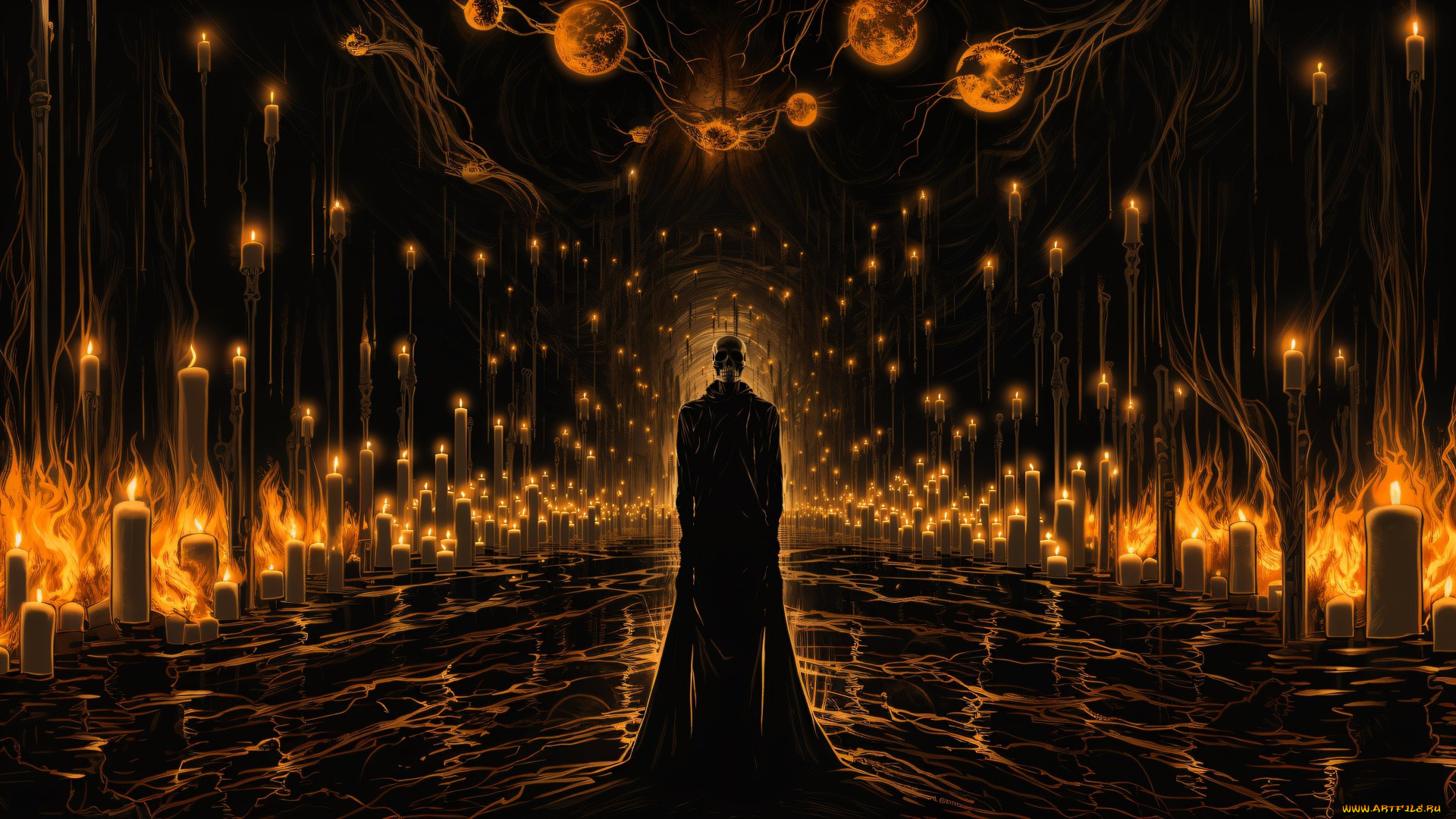 фэнтези, нежить, нейросети, графика, нейроарт, ai, art, нейронные, сети, рисунки, нейро, искусство