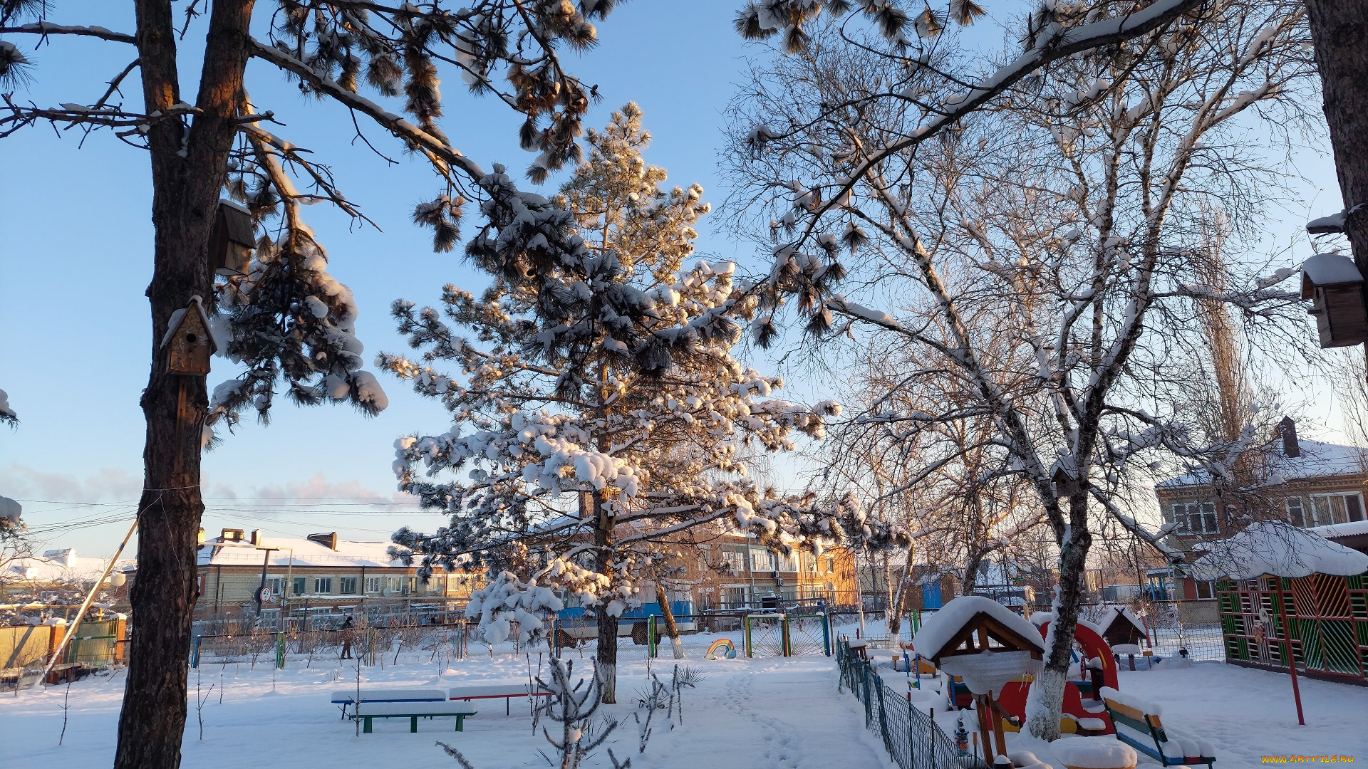 города, -, улицы, , площади, , набережные, зима, снег