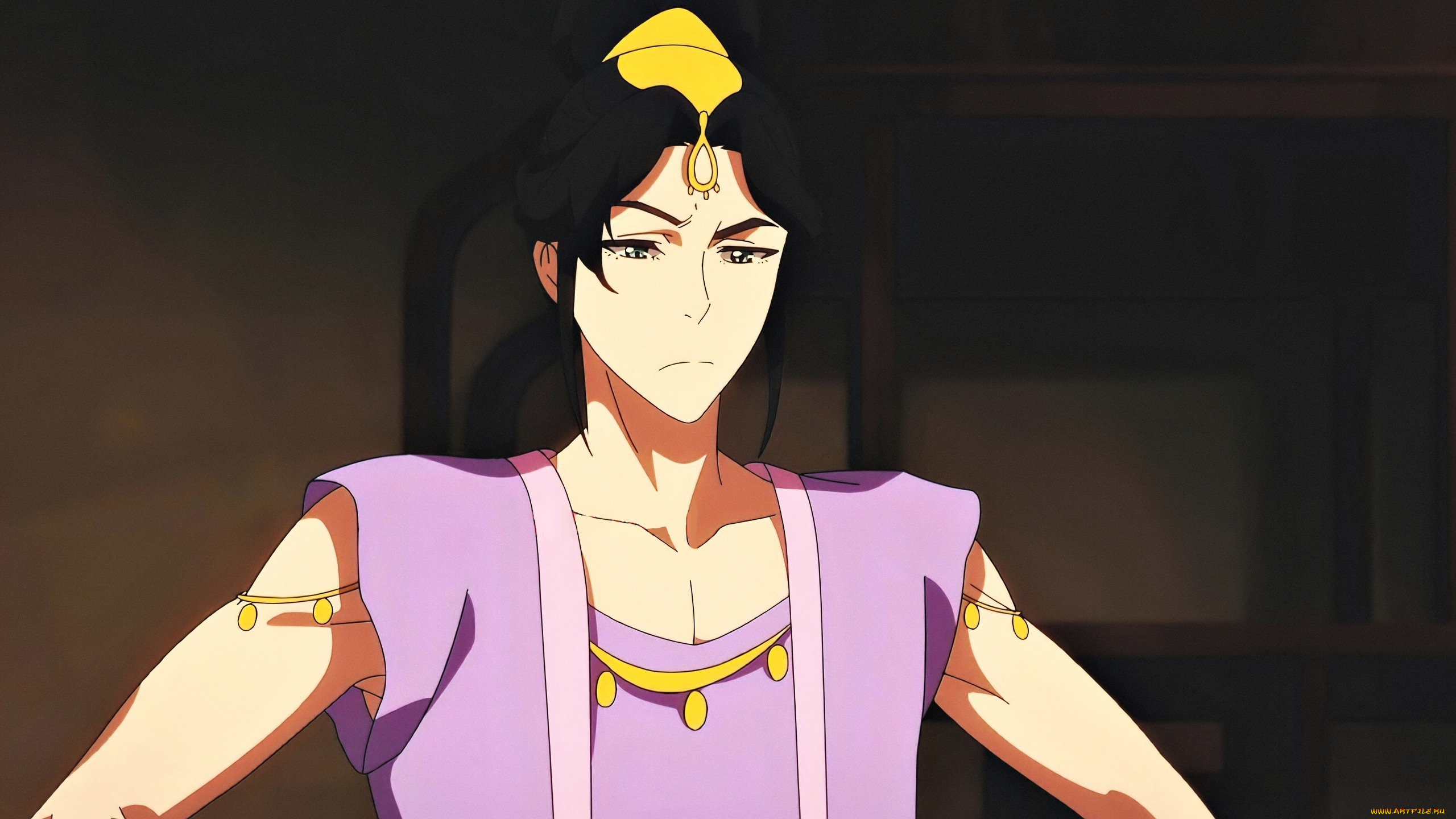 аниме, tian, guan, ci, fu, персонаж, наряд