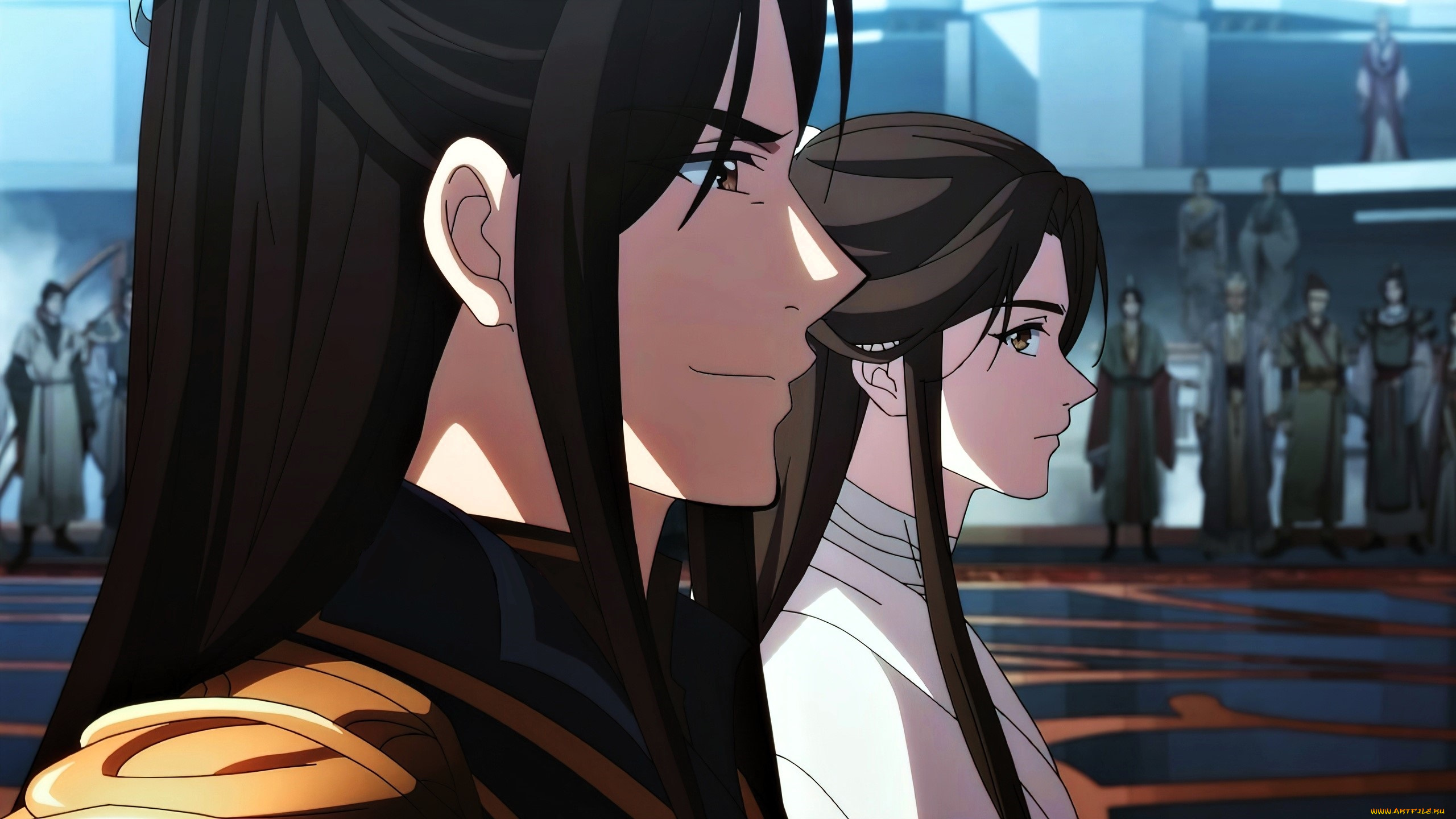 аниме, tian, guan, ci, fu, персонажи