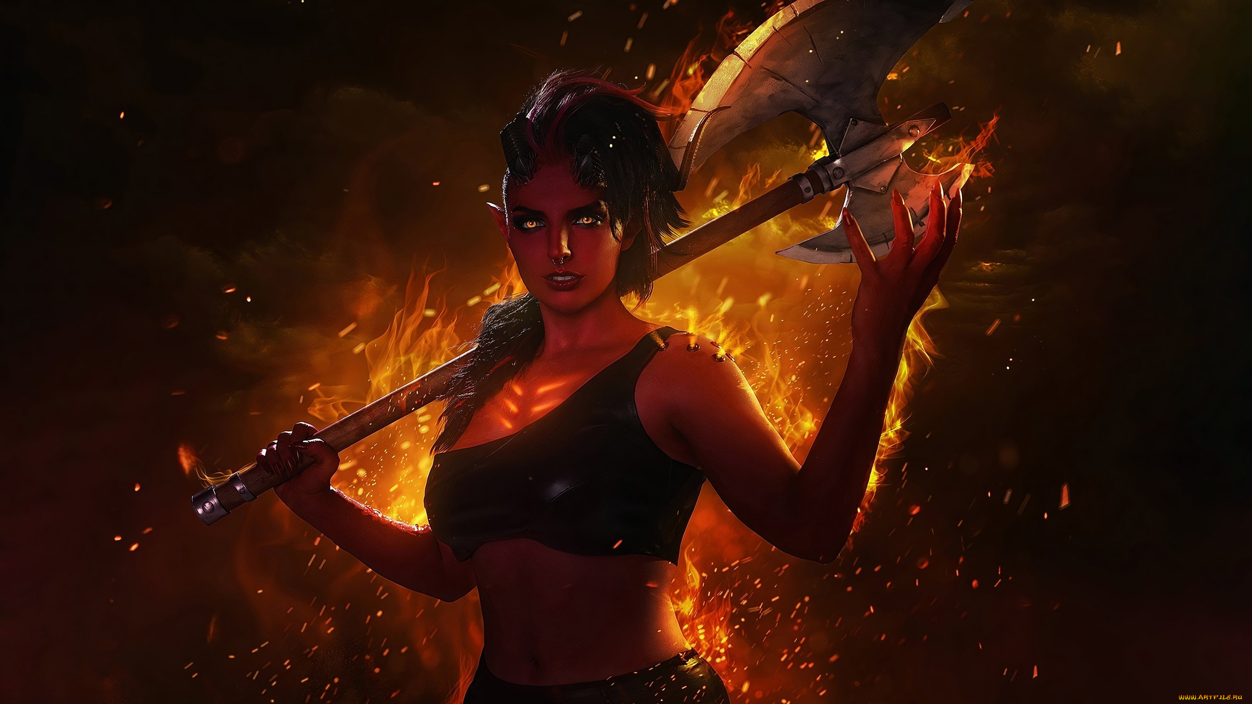 девушки, анастасия, волкова, baldurs, gate, 3, karlach, анастасия, волкова