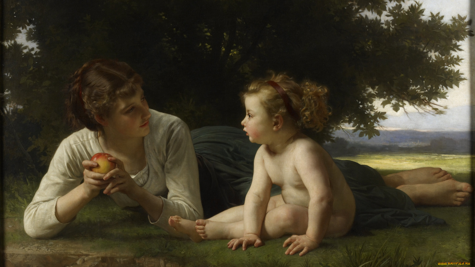 adolphe, william, bouguereau, рисованное, adolphe-william, bouguereau, уильям, адольф, бугеро, классическое, искусство, живопись, художественное, произведение, обнаженная, натура