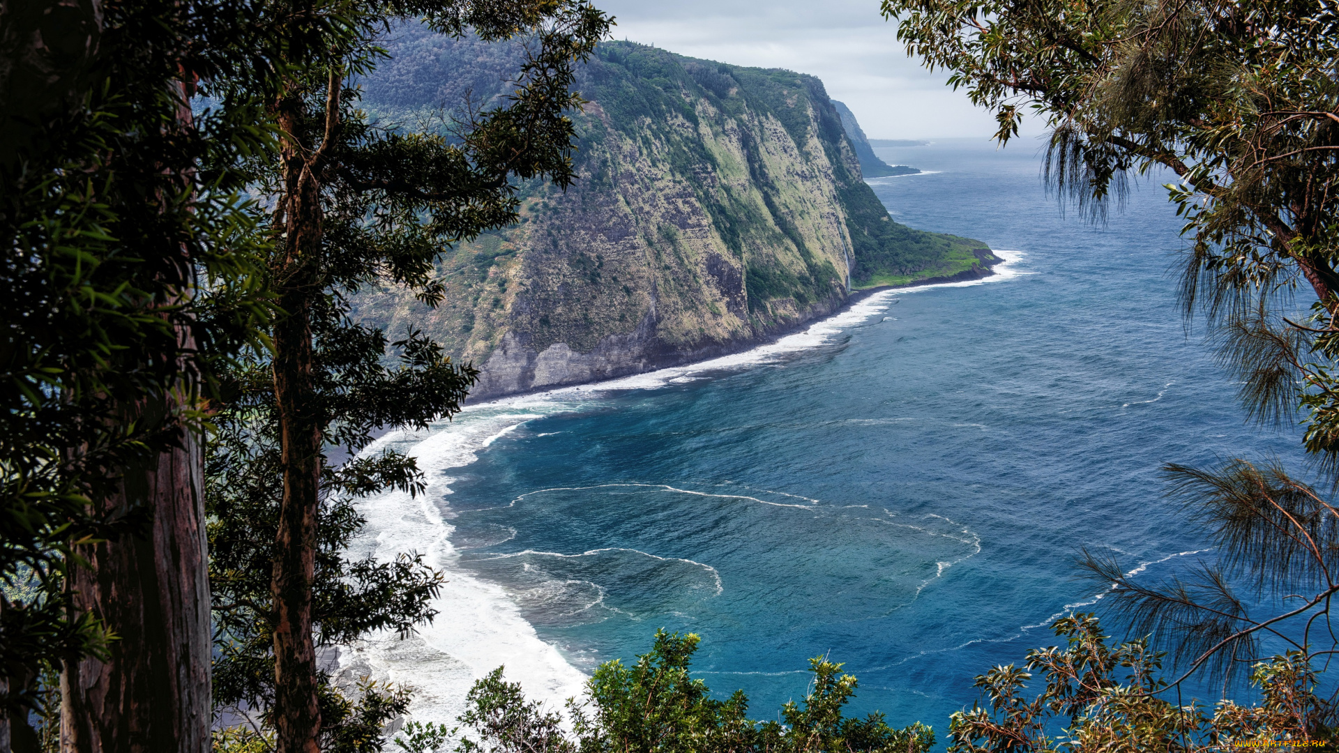 природа, побережье, пейзаж