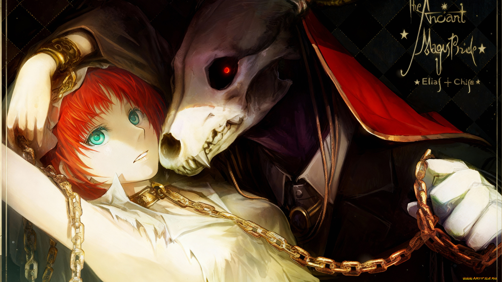 аниме, mahou, tsukai, no, yome, элиас