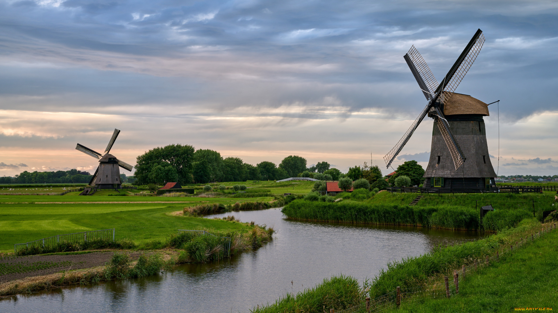 netherlands, разное, мельницы