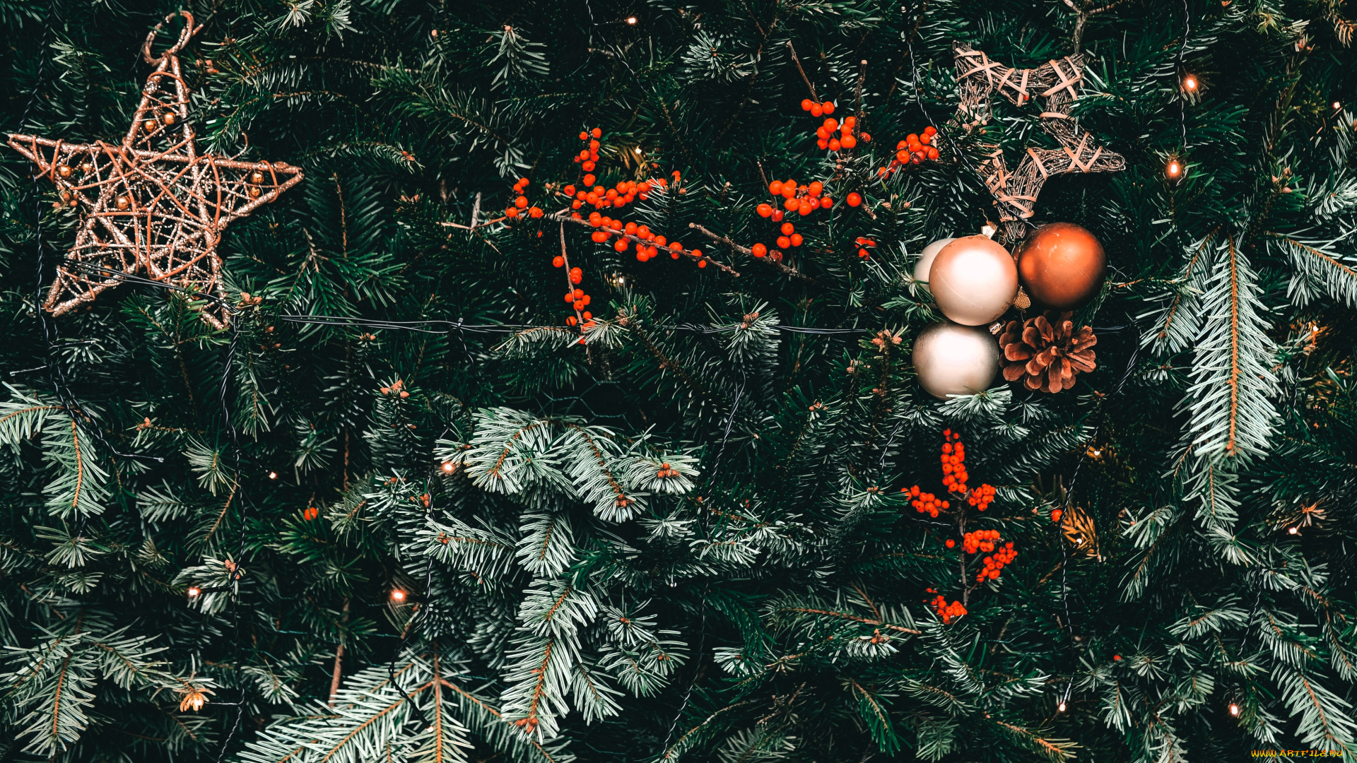 праздничные, ёлки, ёлка, украшения