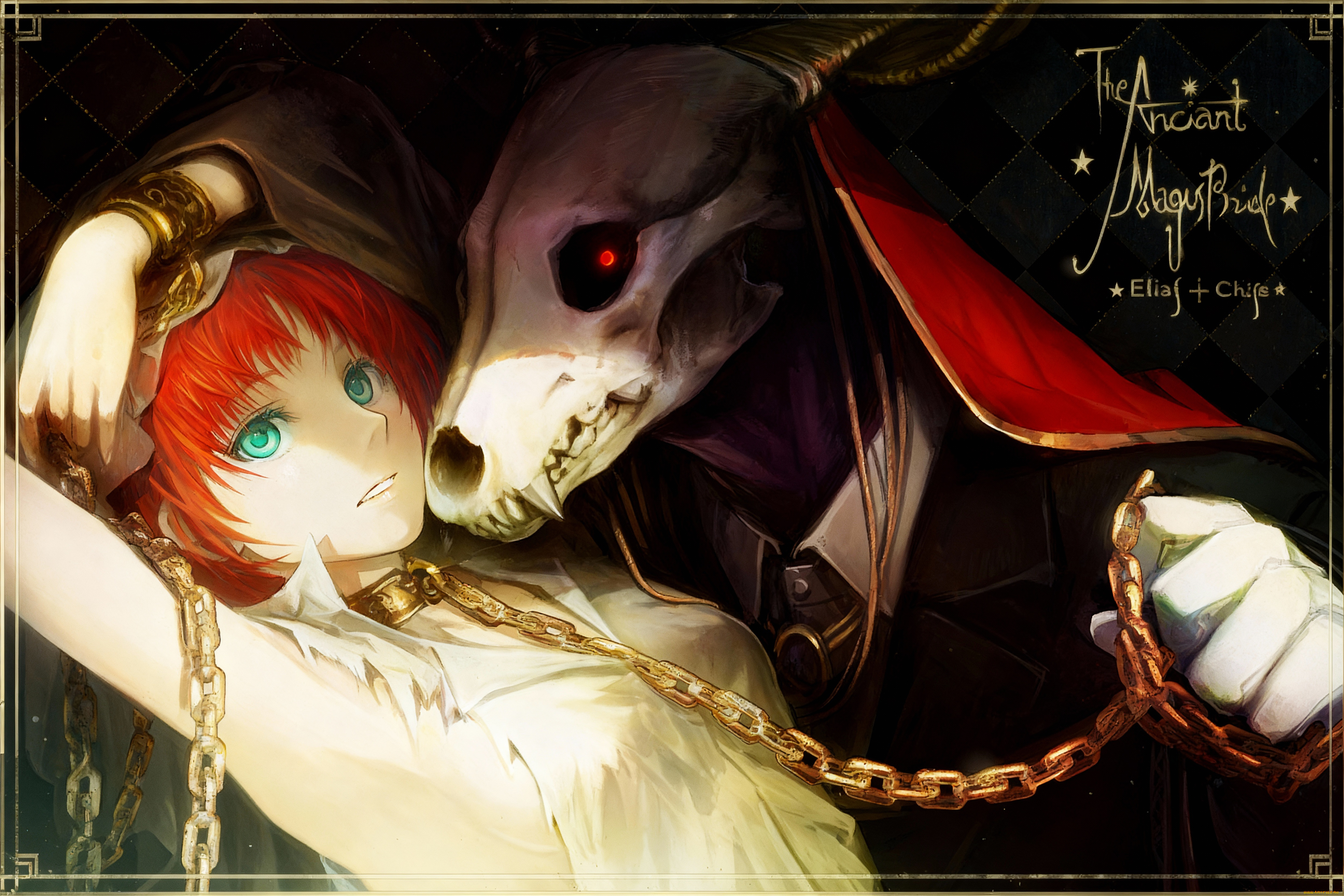 аниме, mahou, tsukai, no, yome, элиас