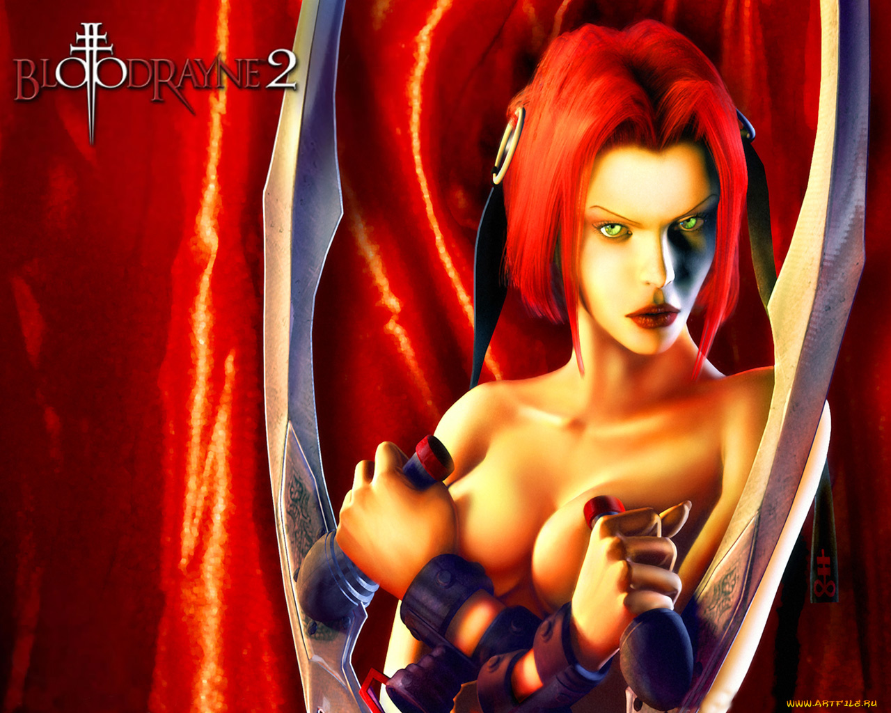 blod, royane, видео, игры, bloodrayne