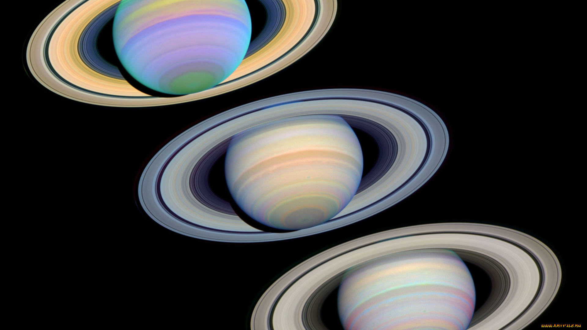 тройной, сатурн, космос