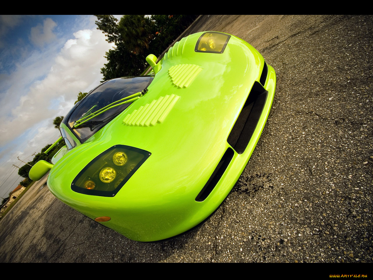 lime, green, mosler, mt900s, автомобили