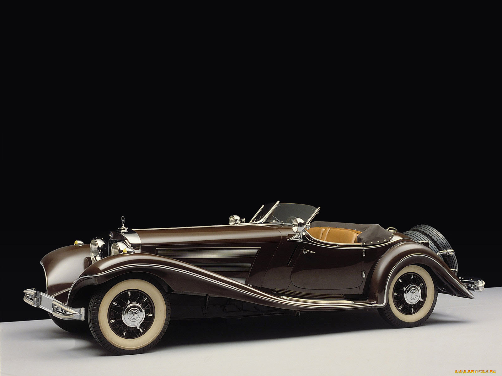 mercedes, benz, 500k, luxury, roadster, автомобили, классика