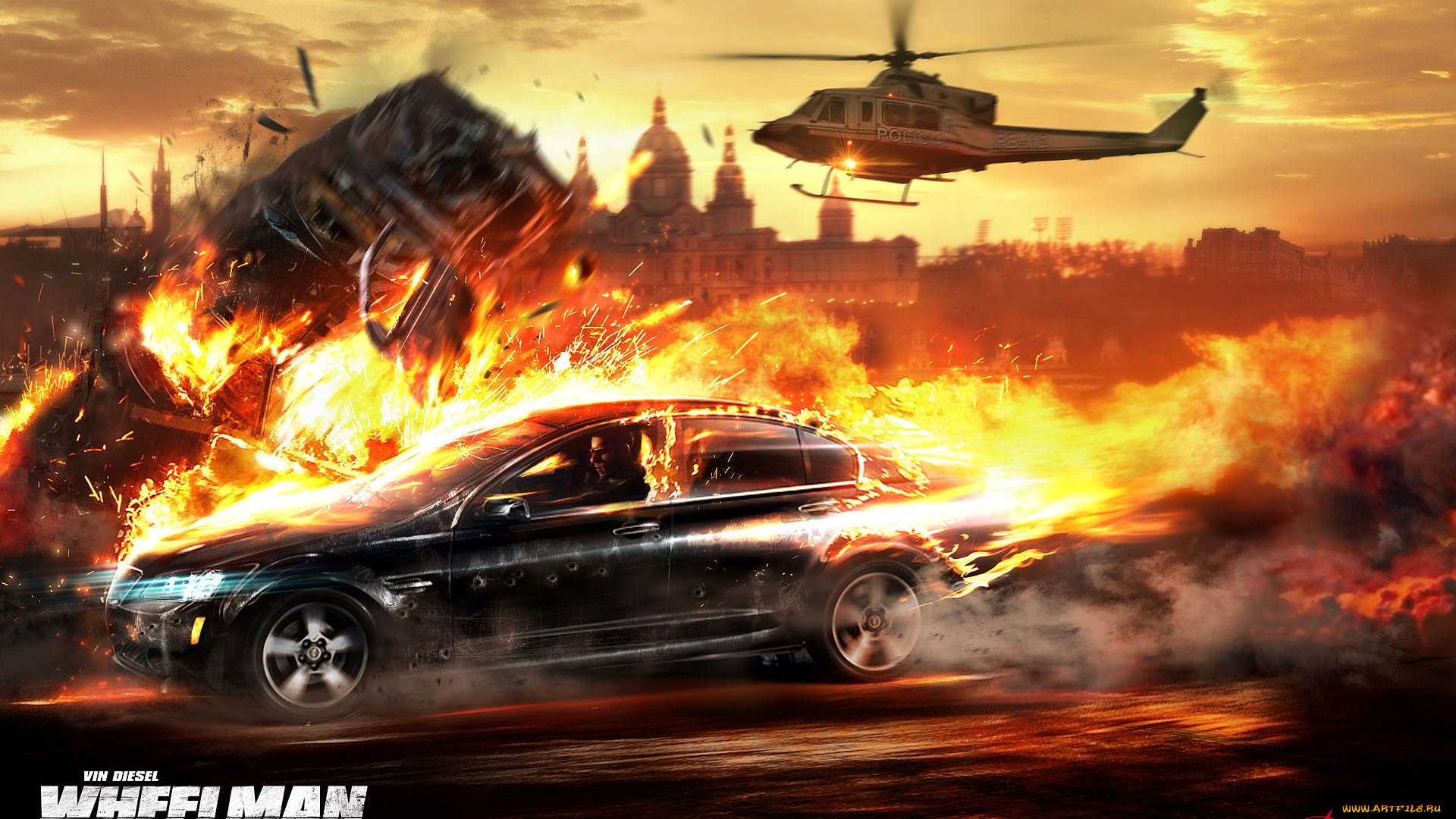 wheelman, видео, игры, the