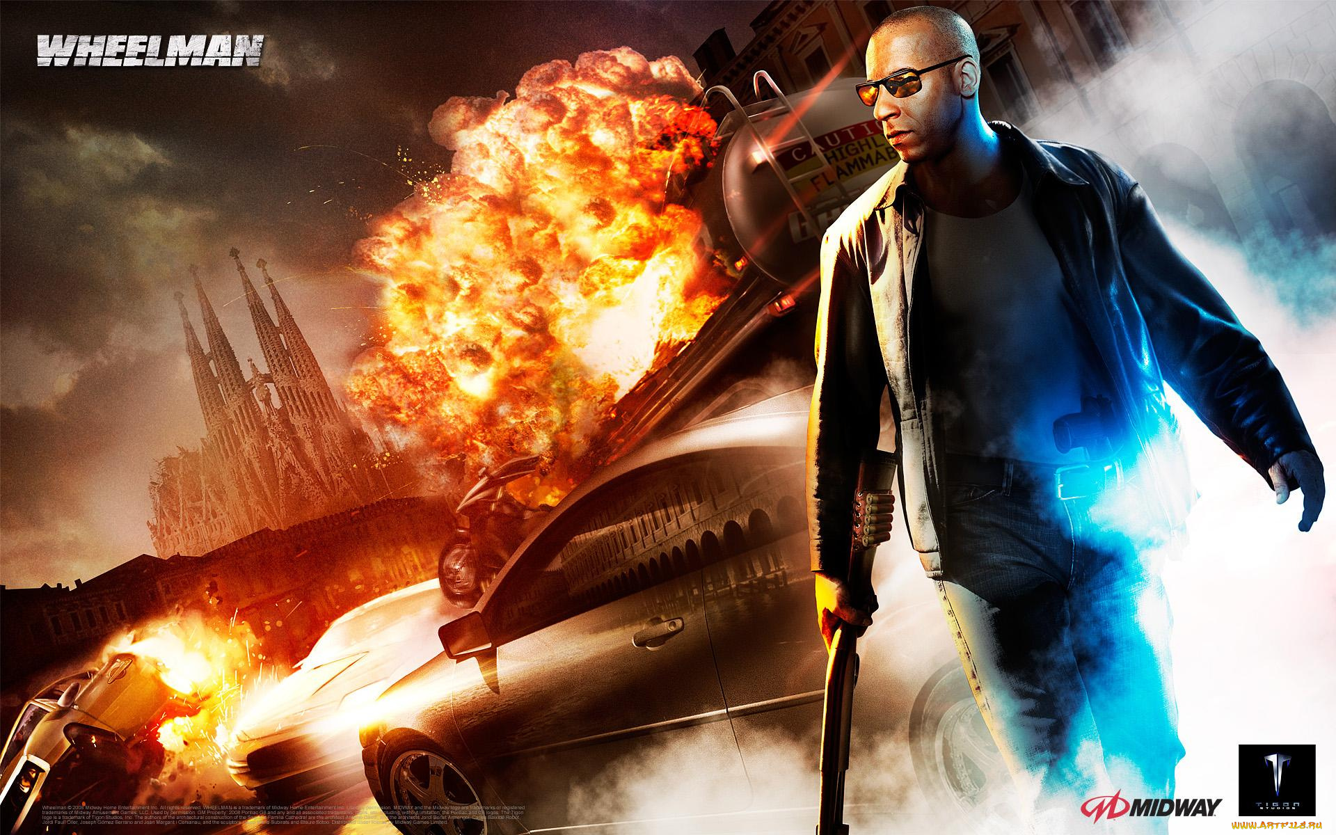 wheelman, видео, игры, the