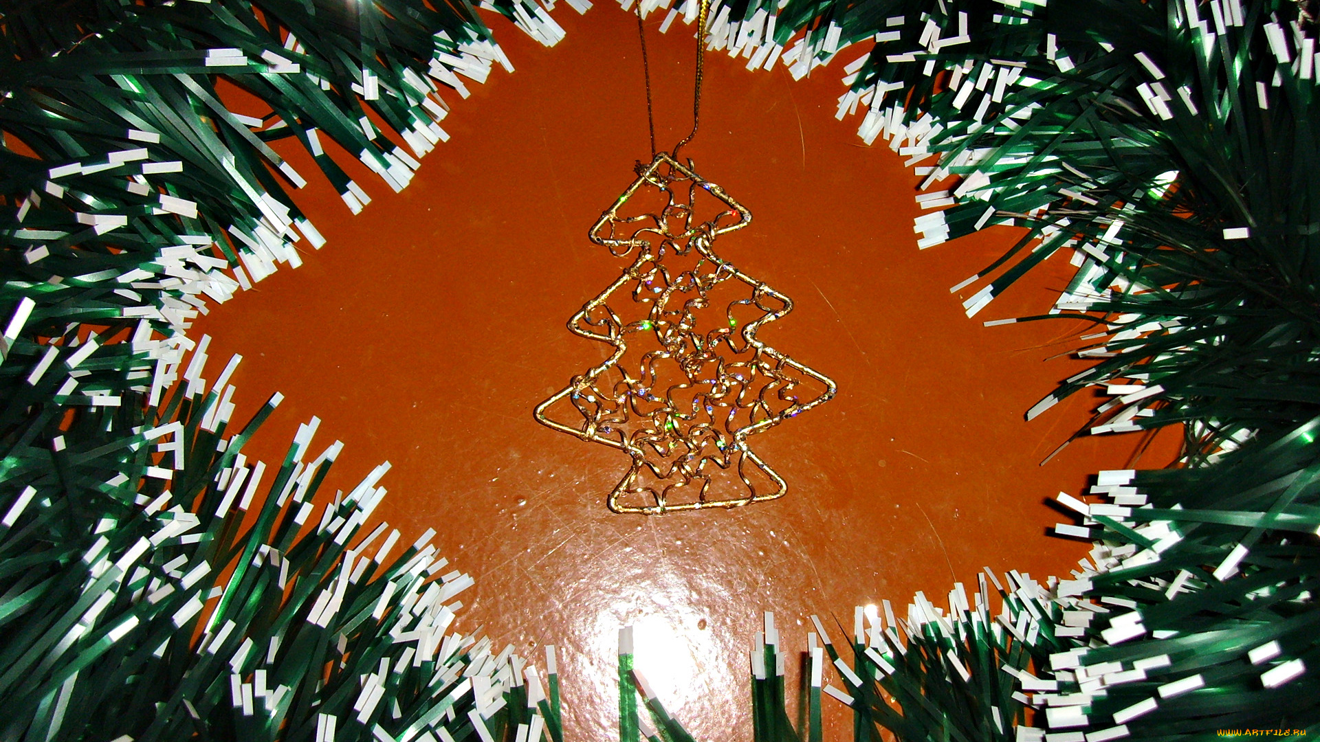 праздничные, мишура, гирлянды, цветы