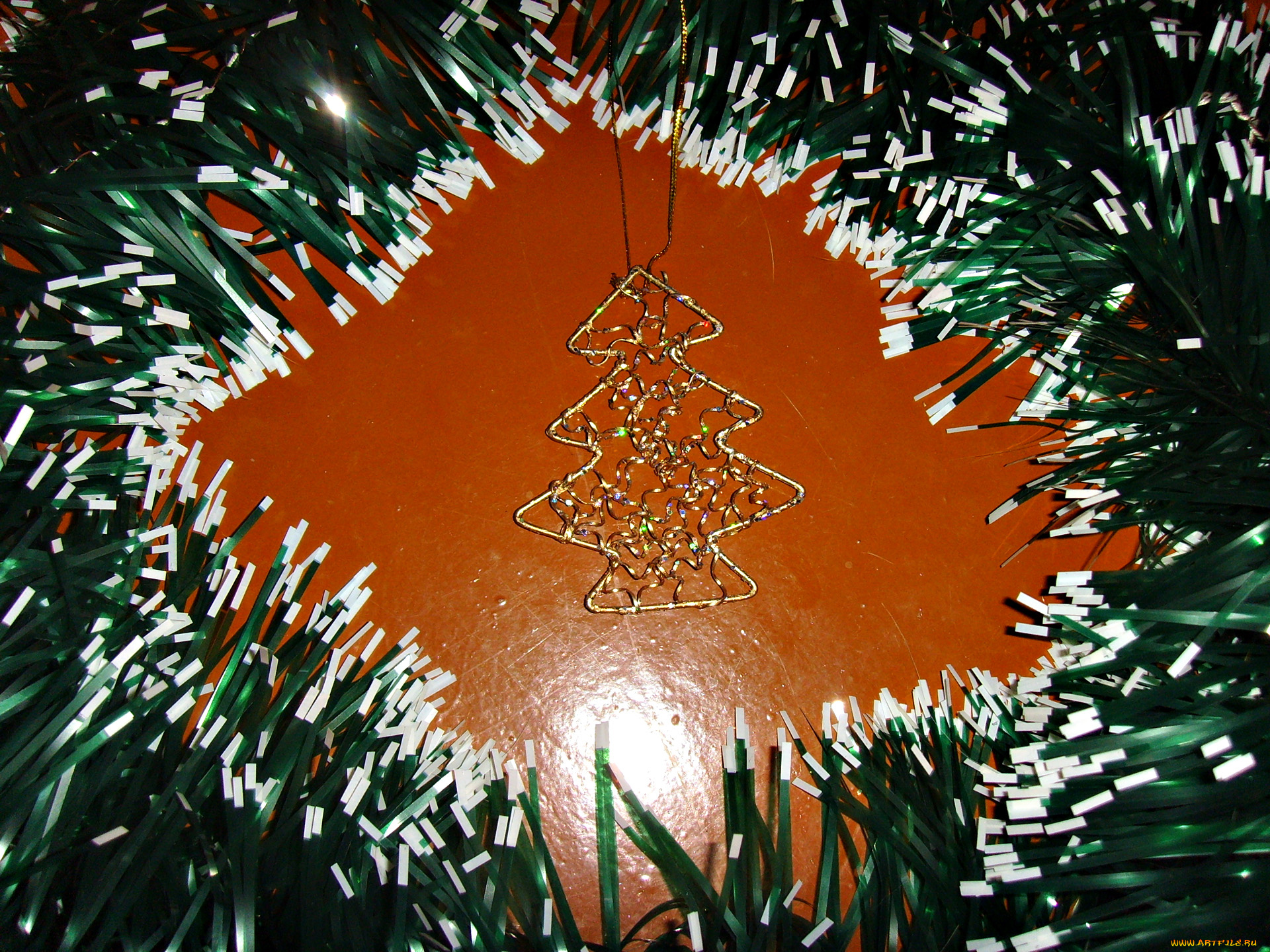 праздничные, мишура, гирлянды, цветы