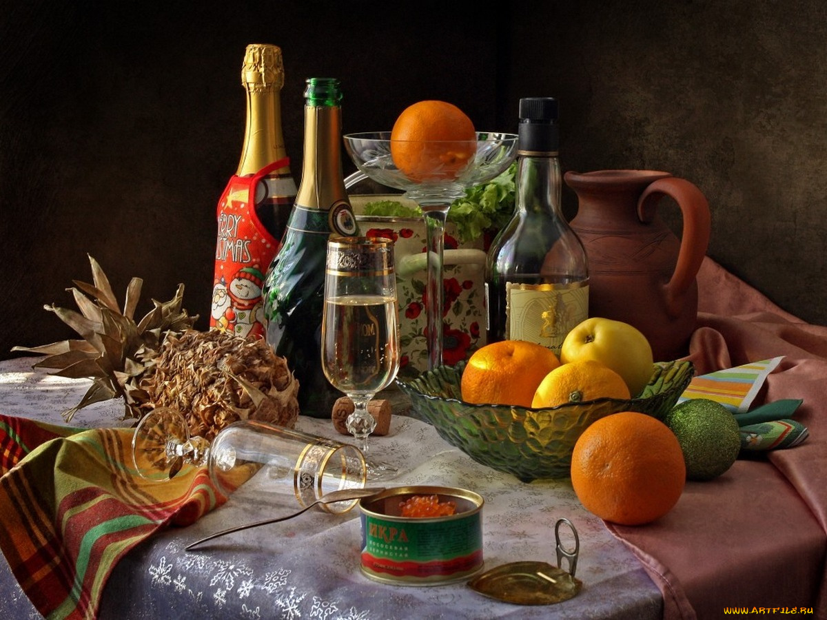 elena, ta, праздничный, беспорядок, еда, натюрморт