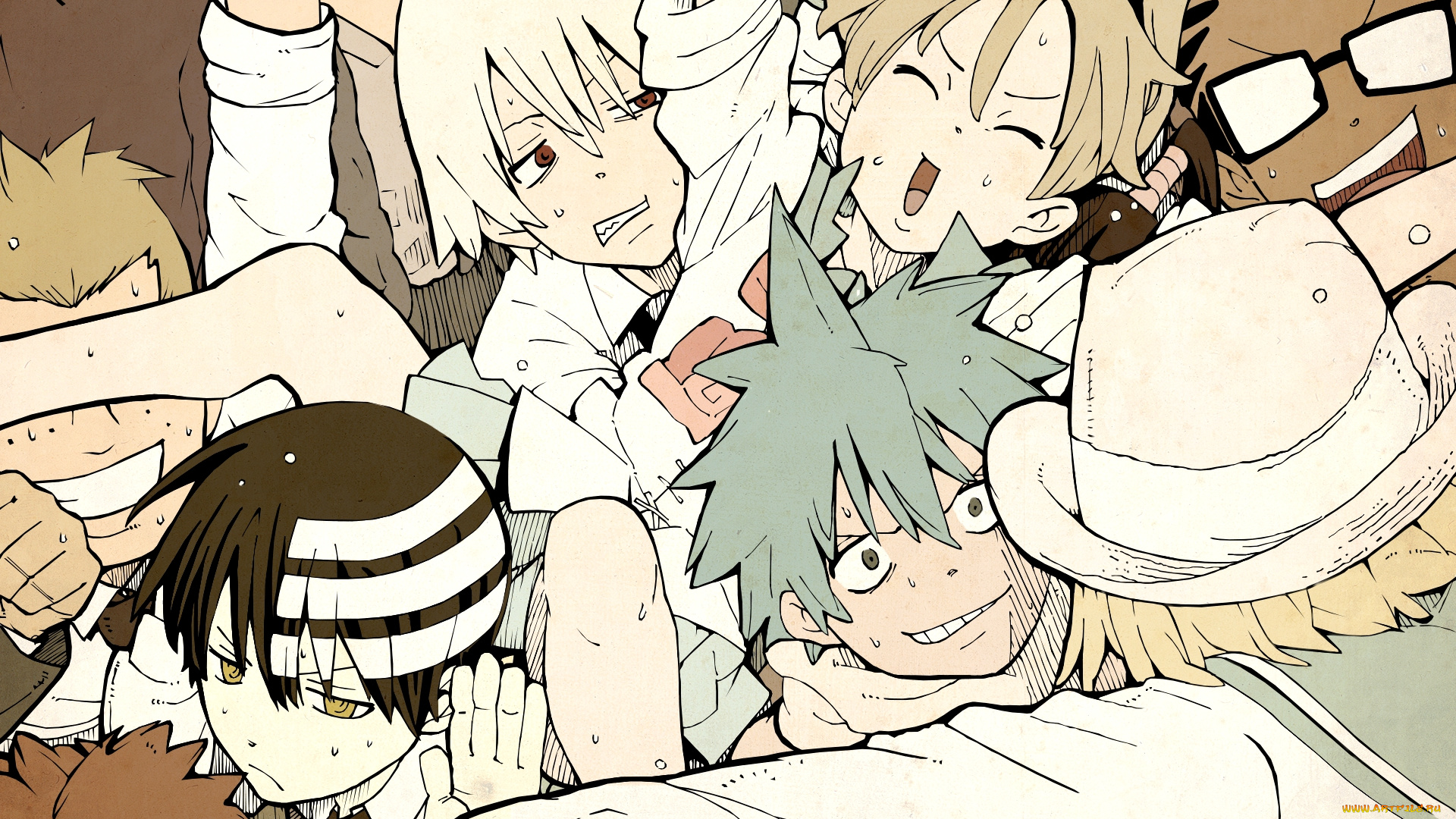 аниме, soul, eater