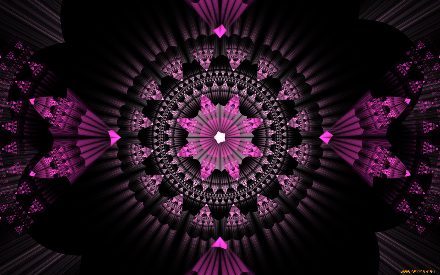 3д, графика, fractal, фракталы, узор, фон