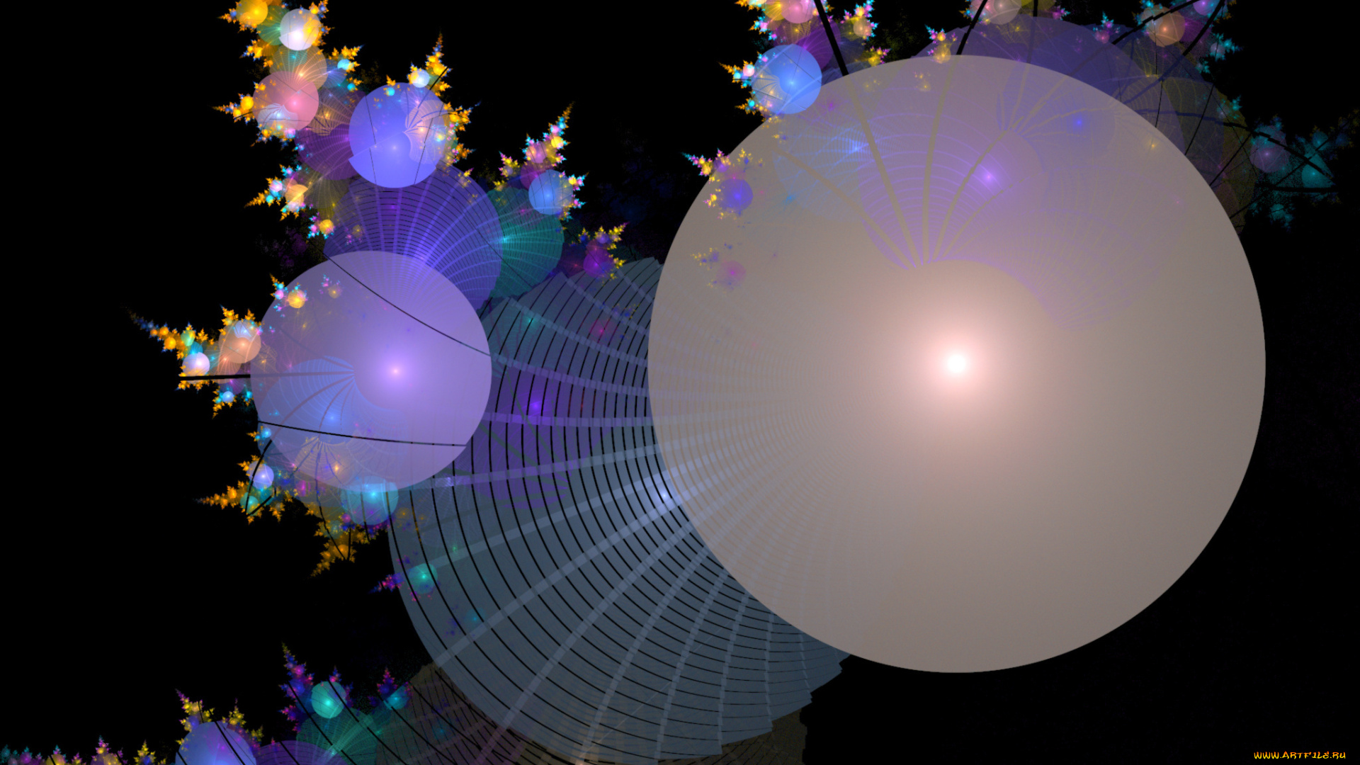 3д, графика, fractal, фракталы, фон, фрактал, узор