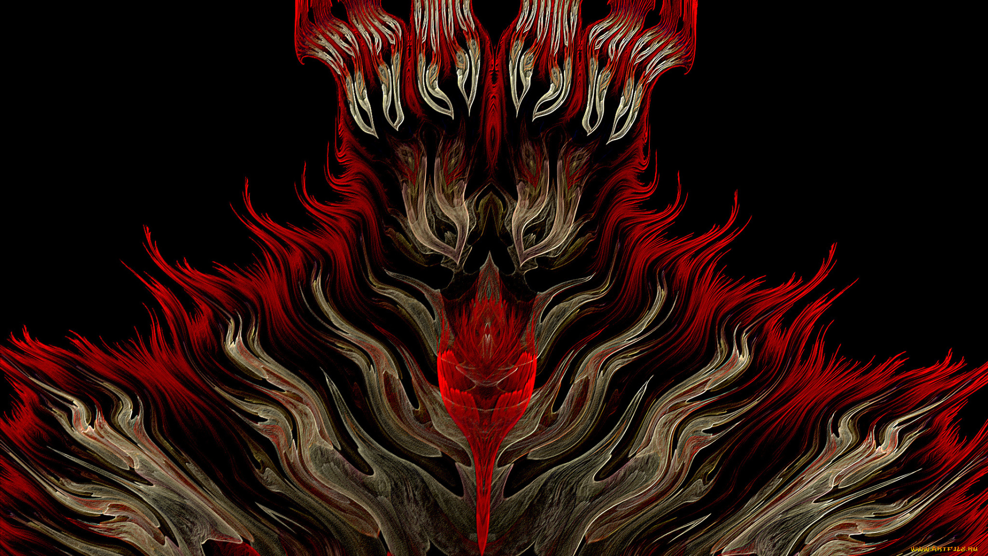 3д, графика, fractal, фракталы, фон, узор, фрактал