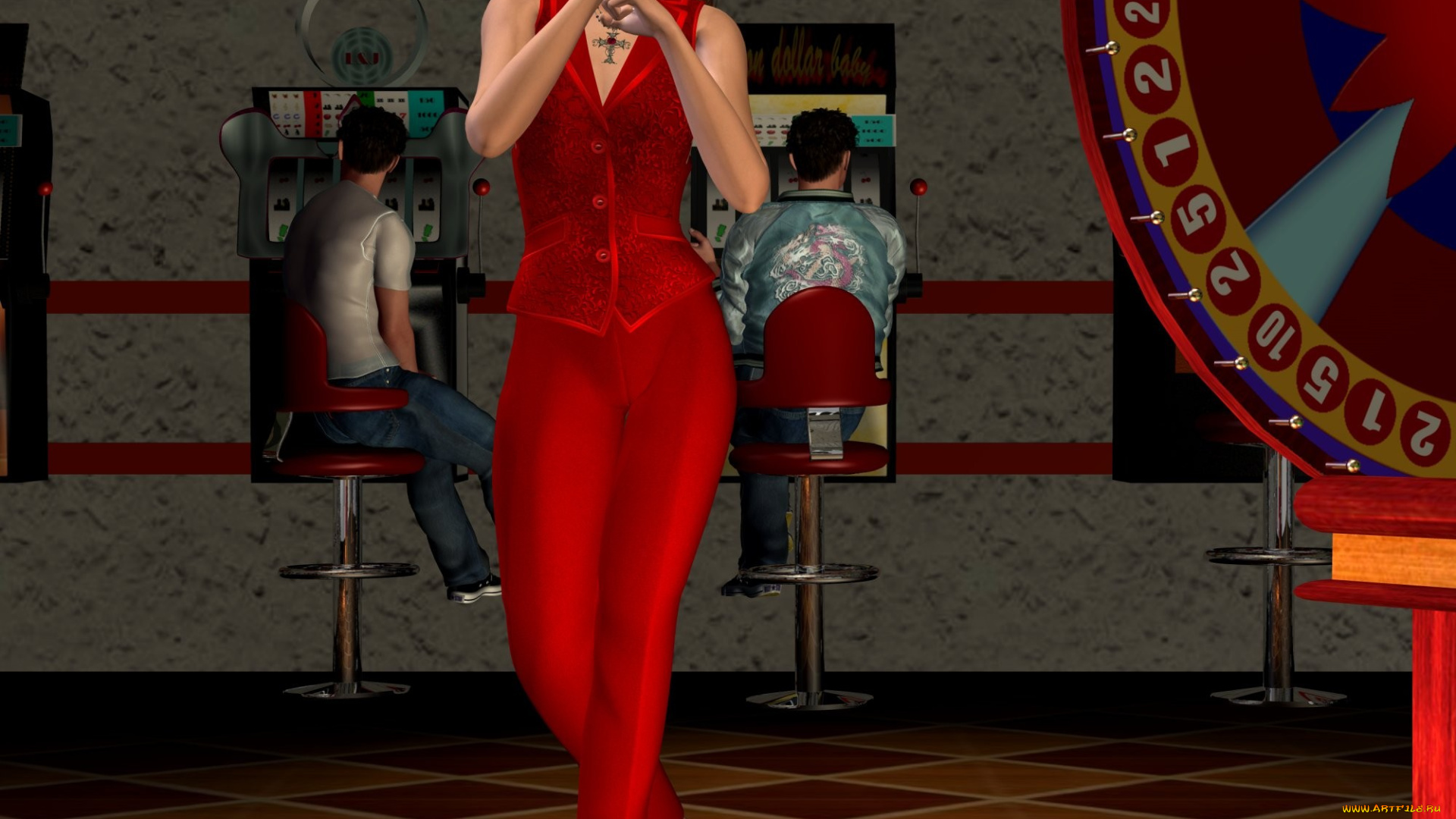 3д, графика, people, люди, девушка