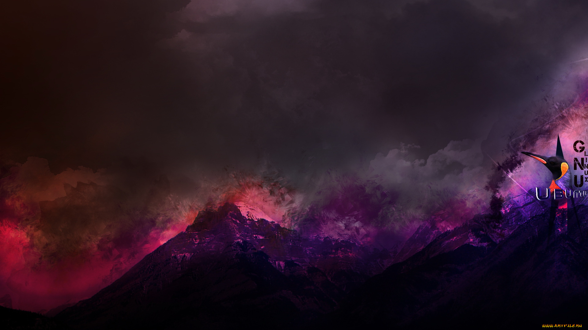 компьютеры, ubuntu, linux, графика