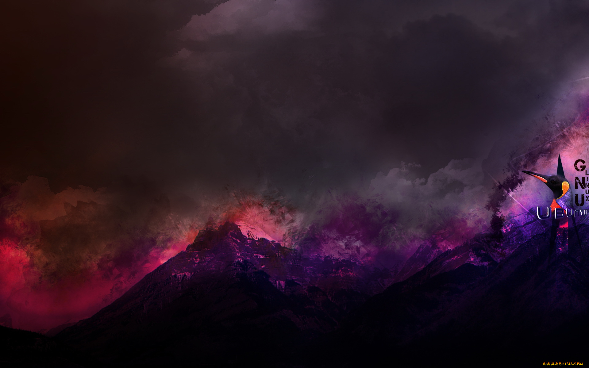 компьютеры, ubuntu, linux, графика