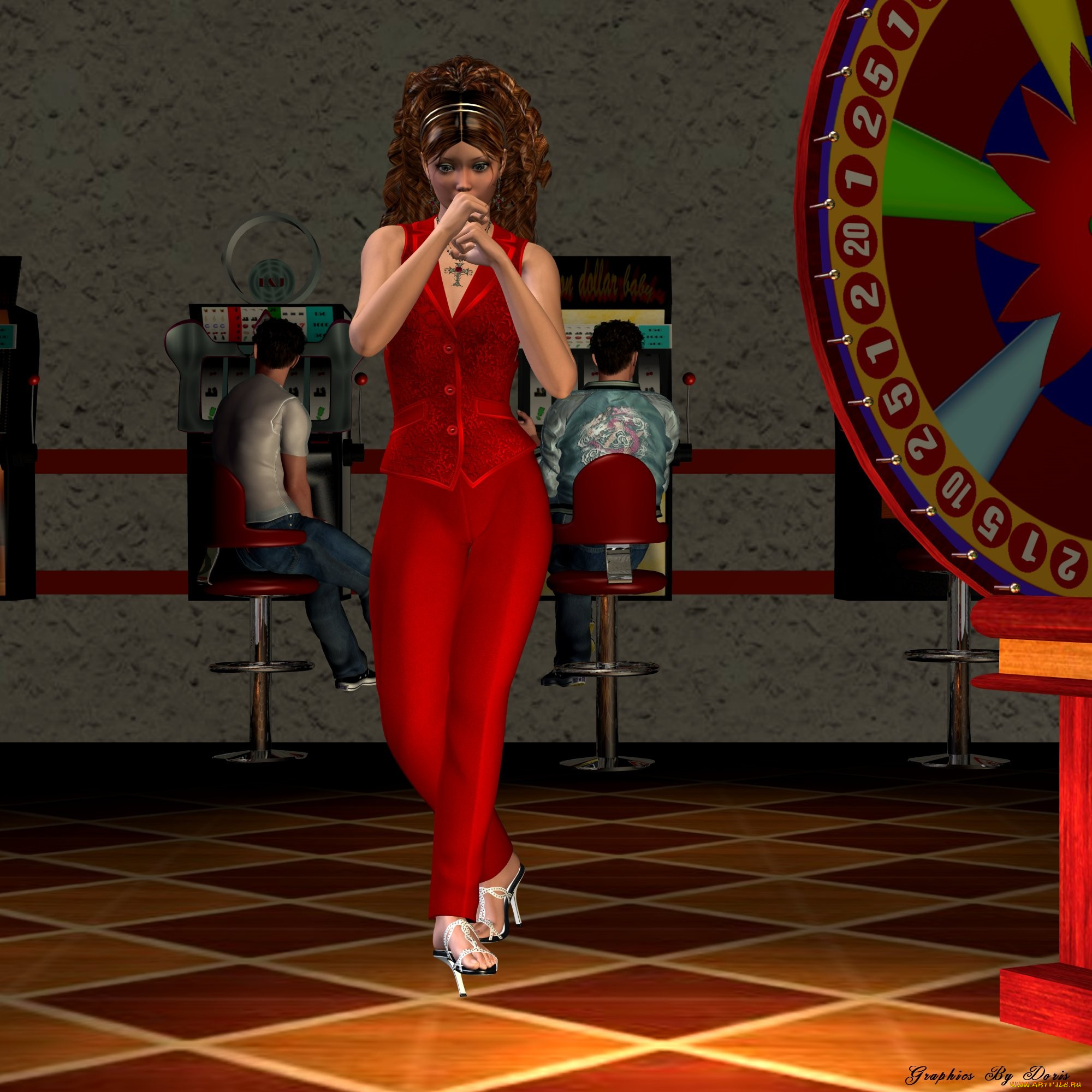 3д, графика, people, люди, девушка