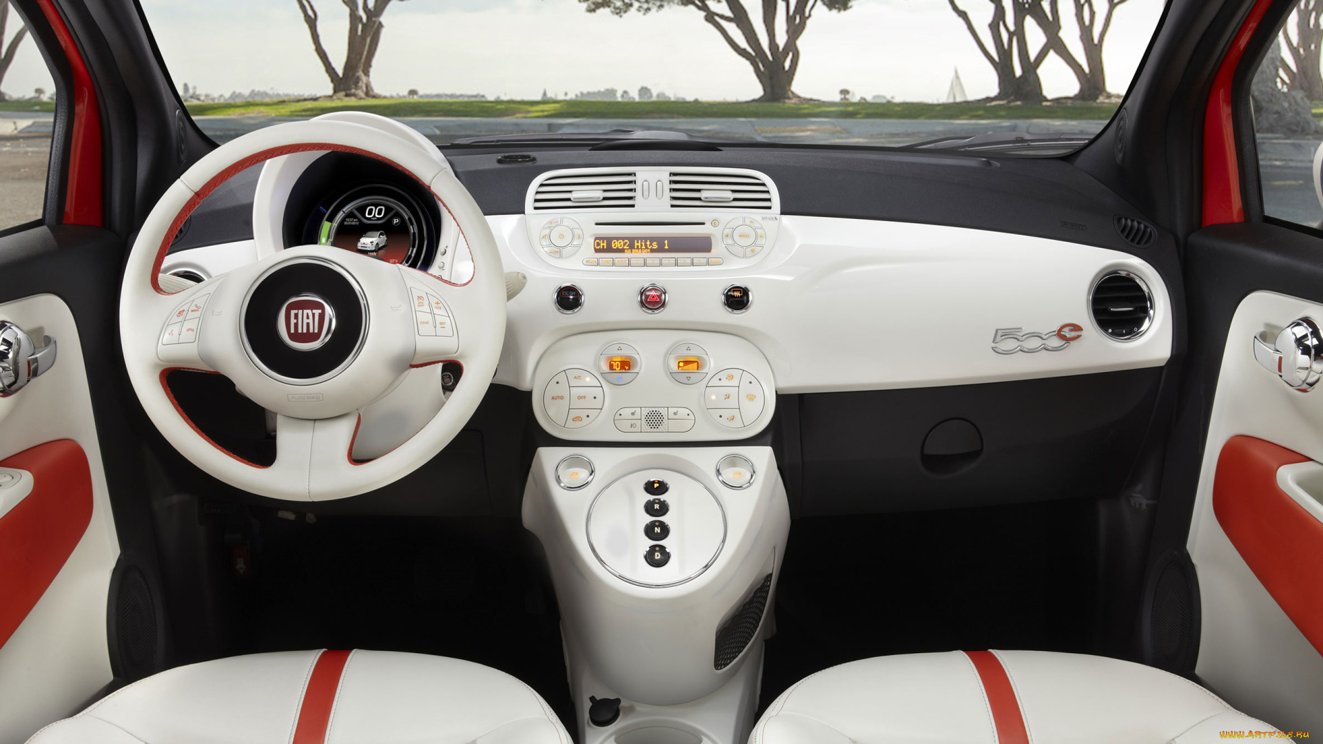 автомобили, спидометры, торпедо, 500e, sedan, fiat