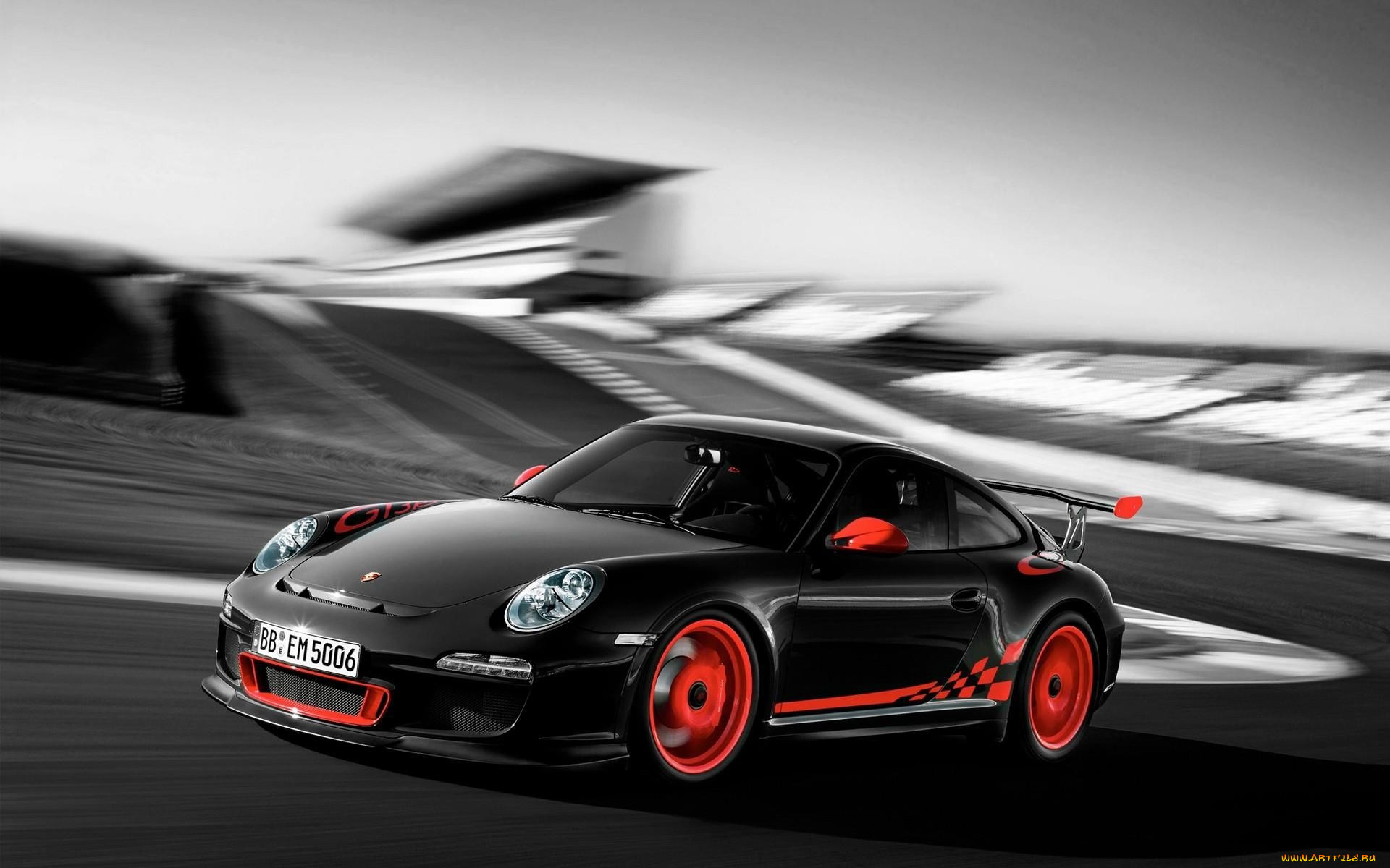 автомобили, porsche, размытие, машина, авто