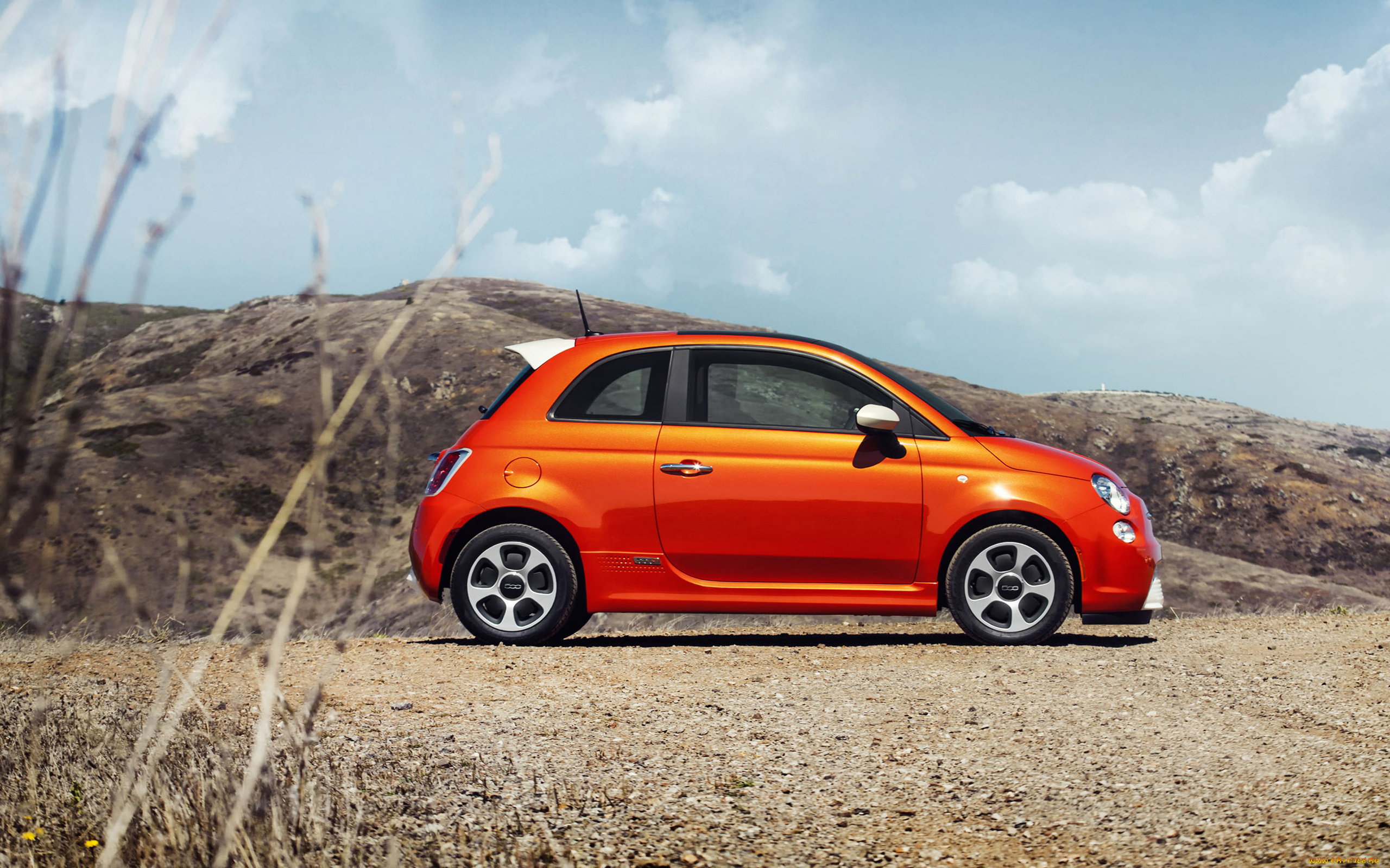 автомобили, fiat, 500e, sedan