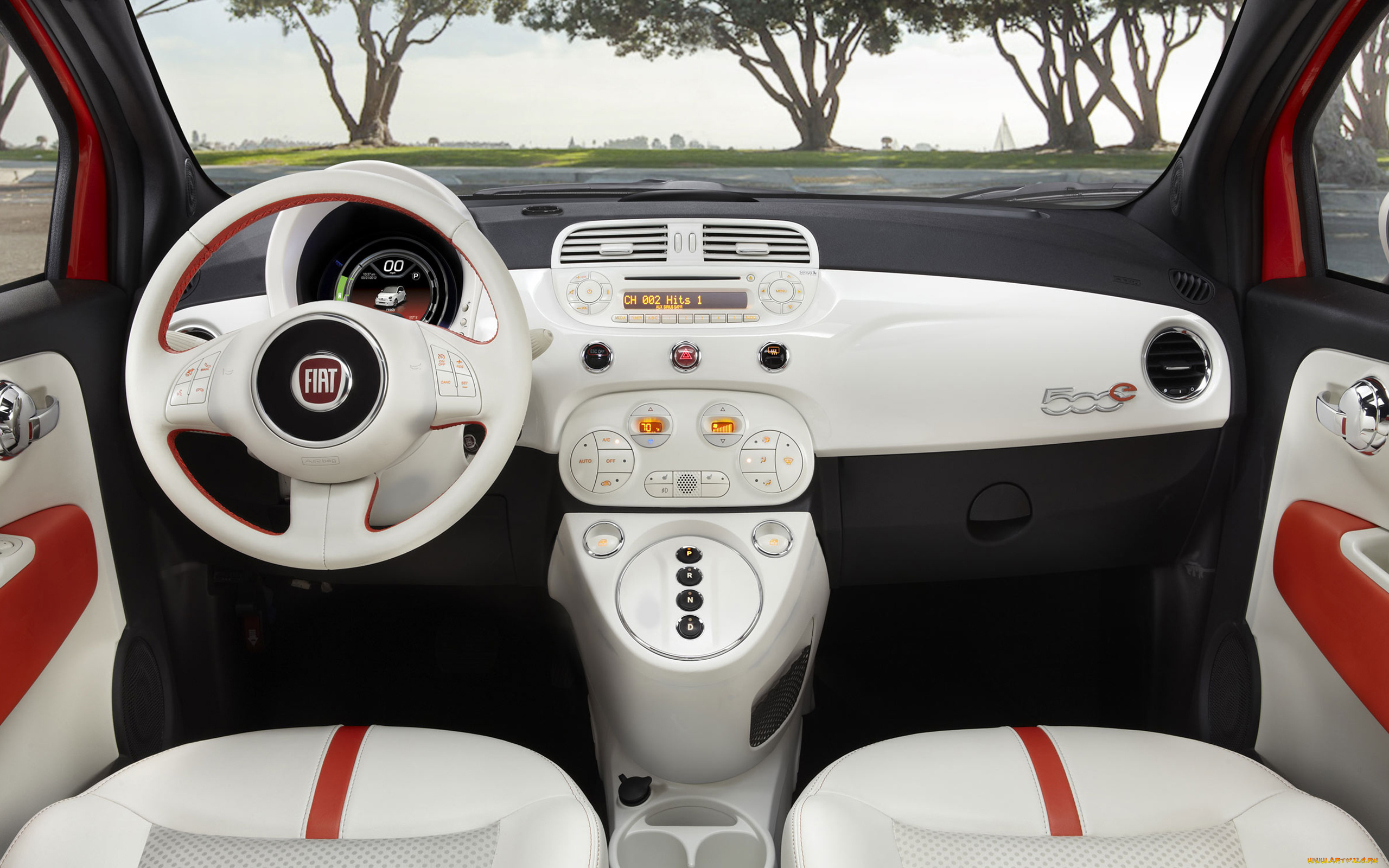 автомобили, спидометры, торпедо, 500e, sedan, fiat